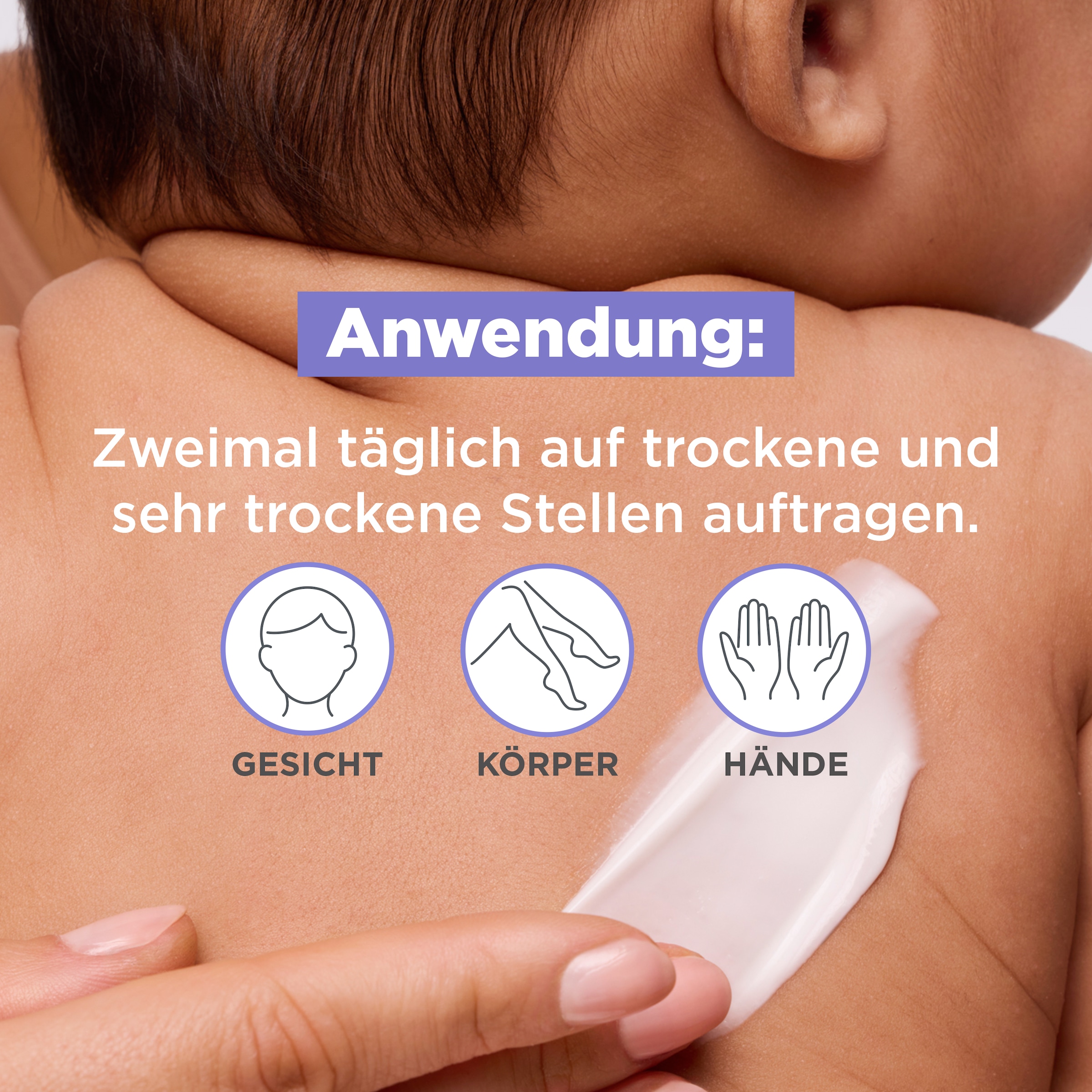 Mixa Körpercreme »MIXA PANTHENOL COMFORT HAUTBERUHIGENDE CREME« sanfte Pflege, hilft bei zu Neurodermitis neigender Haut, fettet nicht