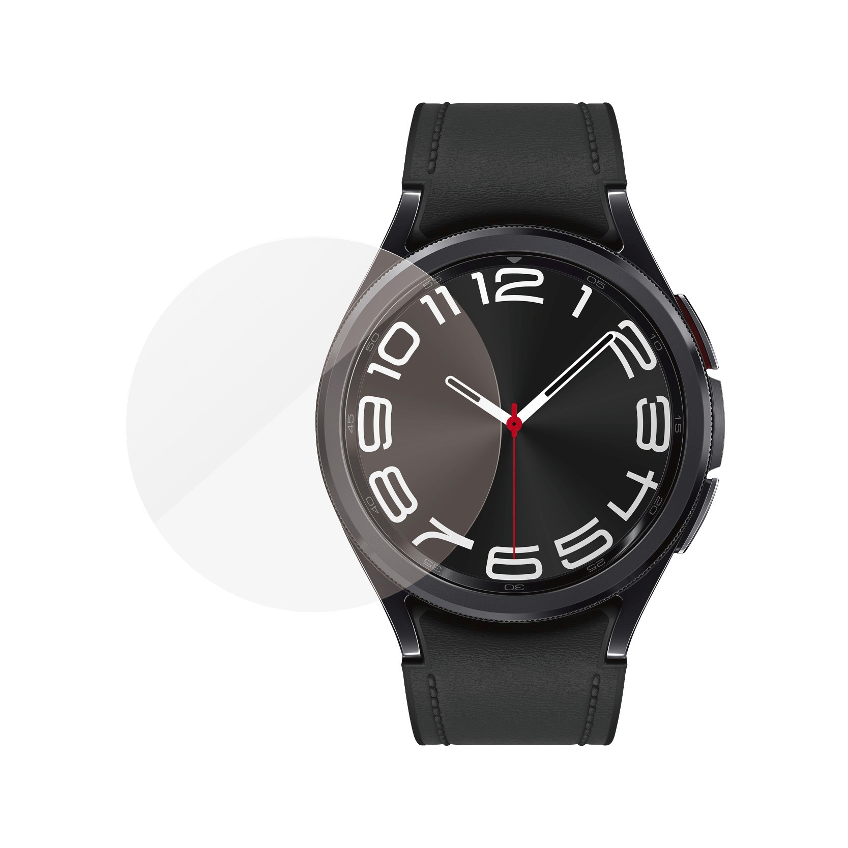 PanzerGlass Displayschutzglas »Screen Protector«, für Samsung Galaxy Watch 6 Classic, 43 mm, Displayschutz, Bildschirmschutz, Schutzfolie, Displayschutzfolie
