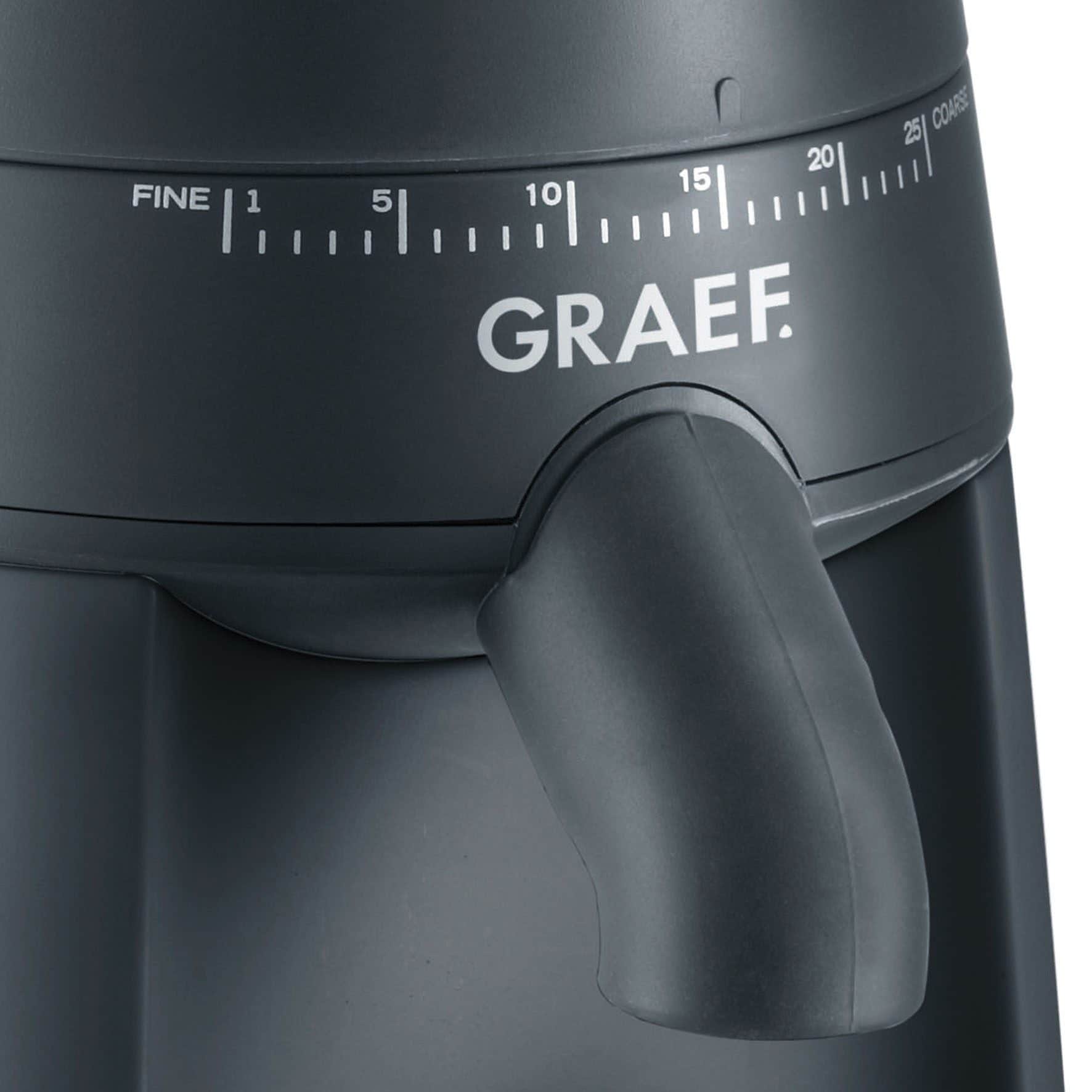 Graef Kaffeemühle »CM 702« 128 W Kegelmahlwerk 250 gBohnenbehälter