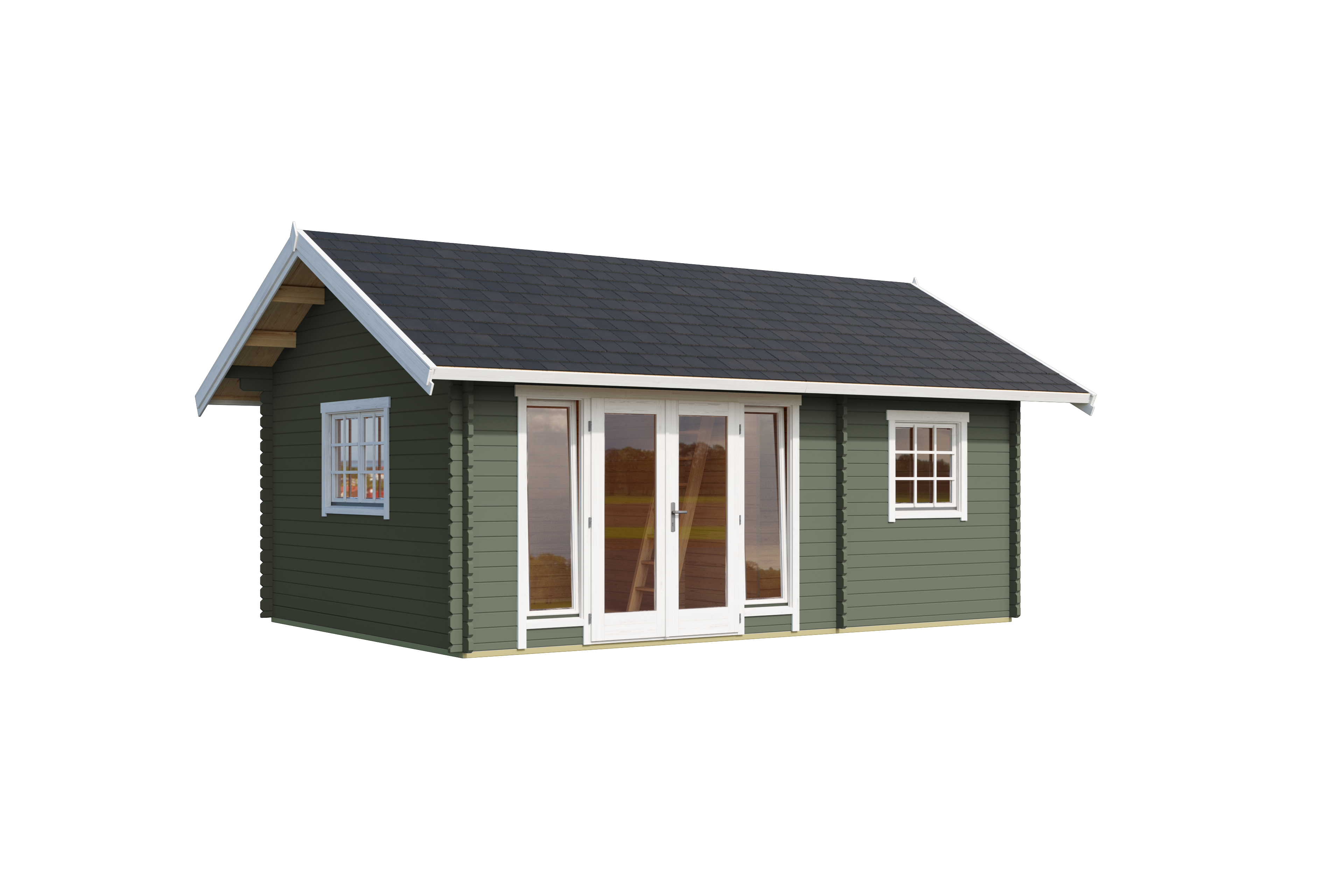Nordic Holz Gartenhaus »CAROLINE 2.1«