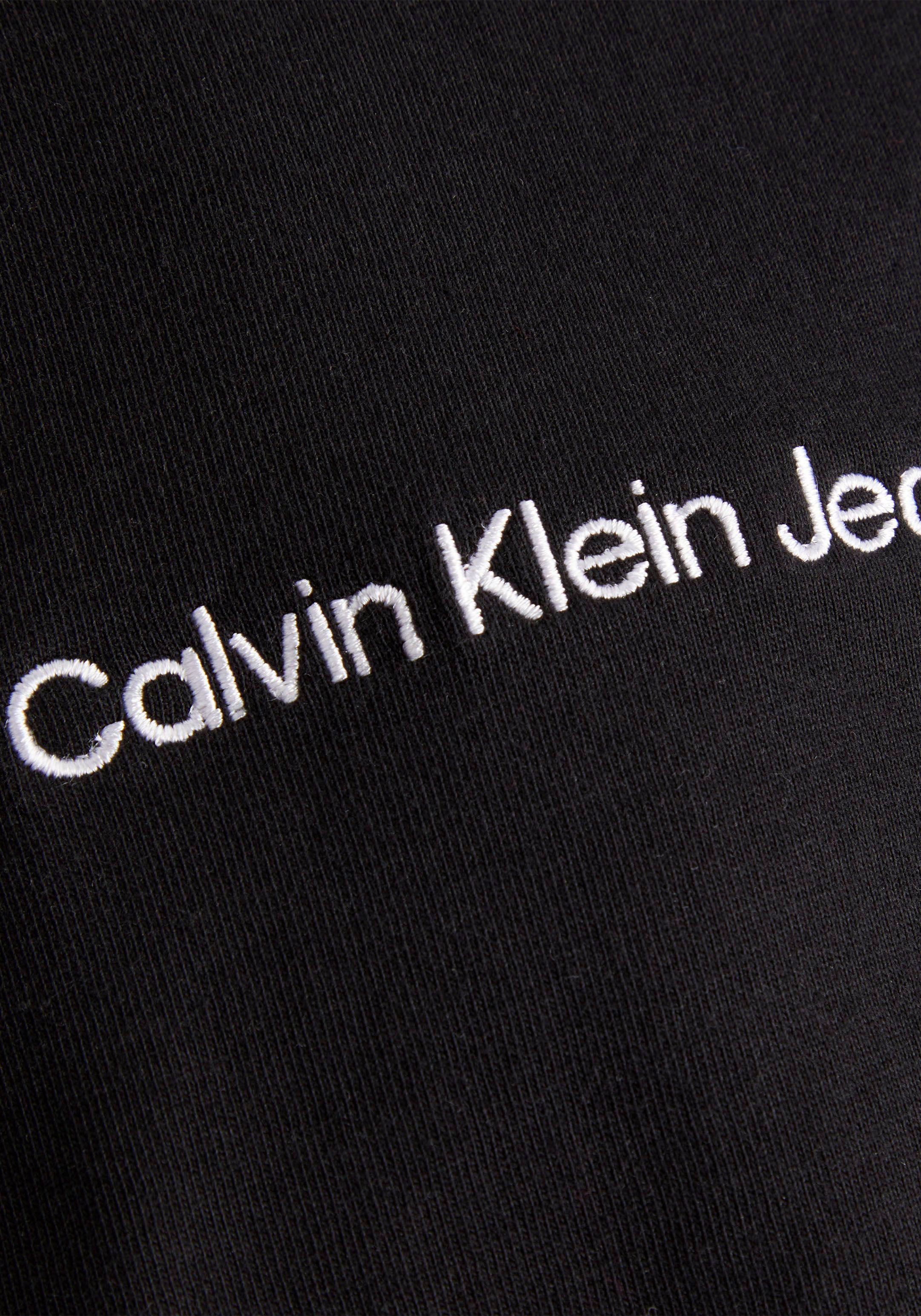 Jeans bei Klein Rundhalsausschnitt T-Shirt, mit Calvin ♕ Plus