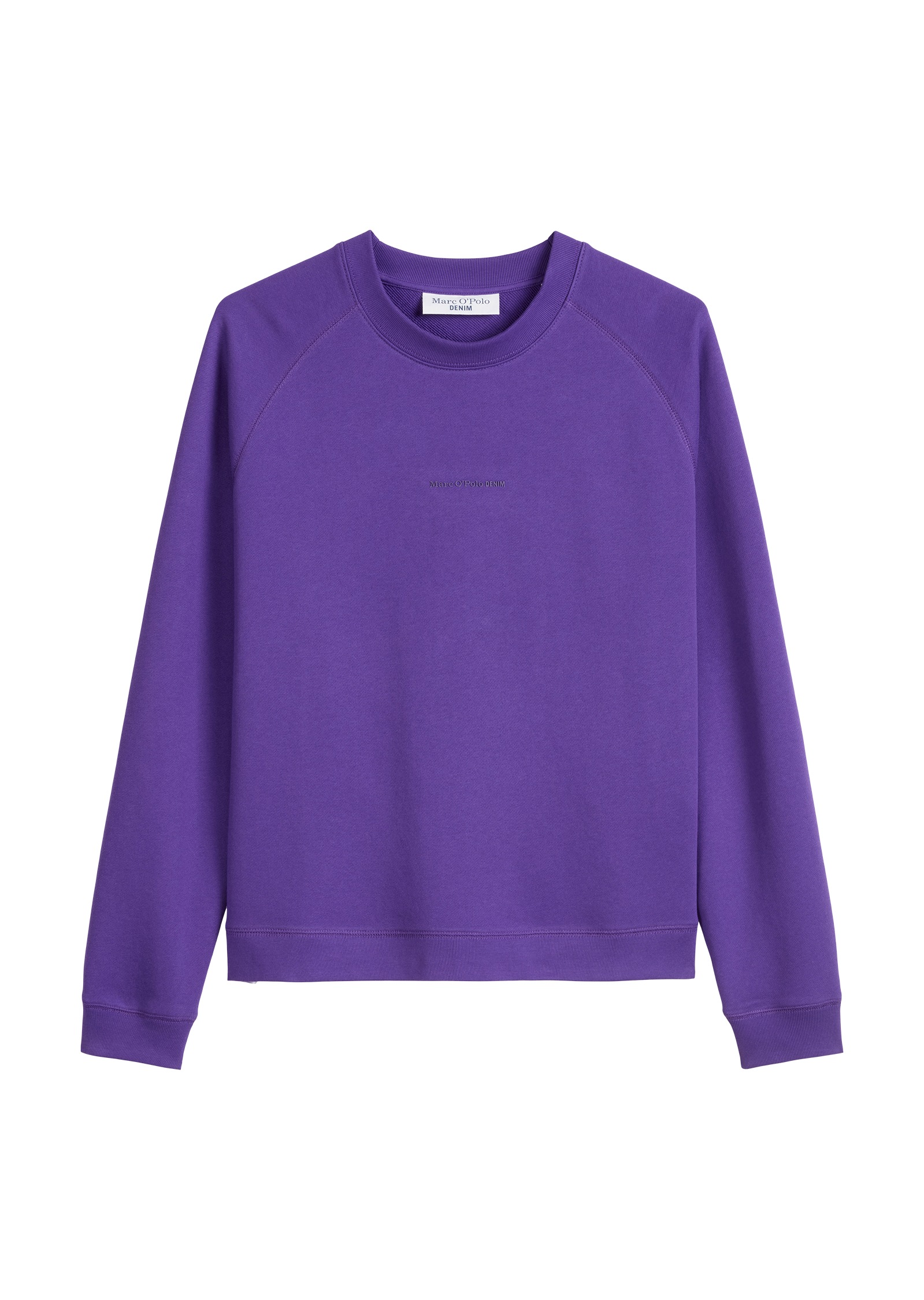 Marc O'Polo DENIM Sweatshirt, Rückenteil dezent länger, kleine Seitenschlitze, relaxed fit