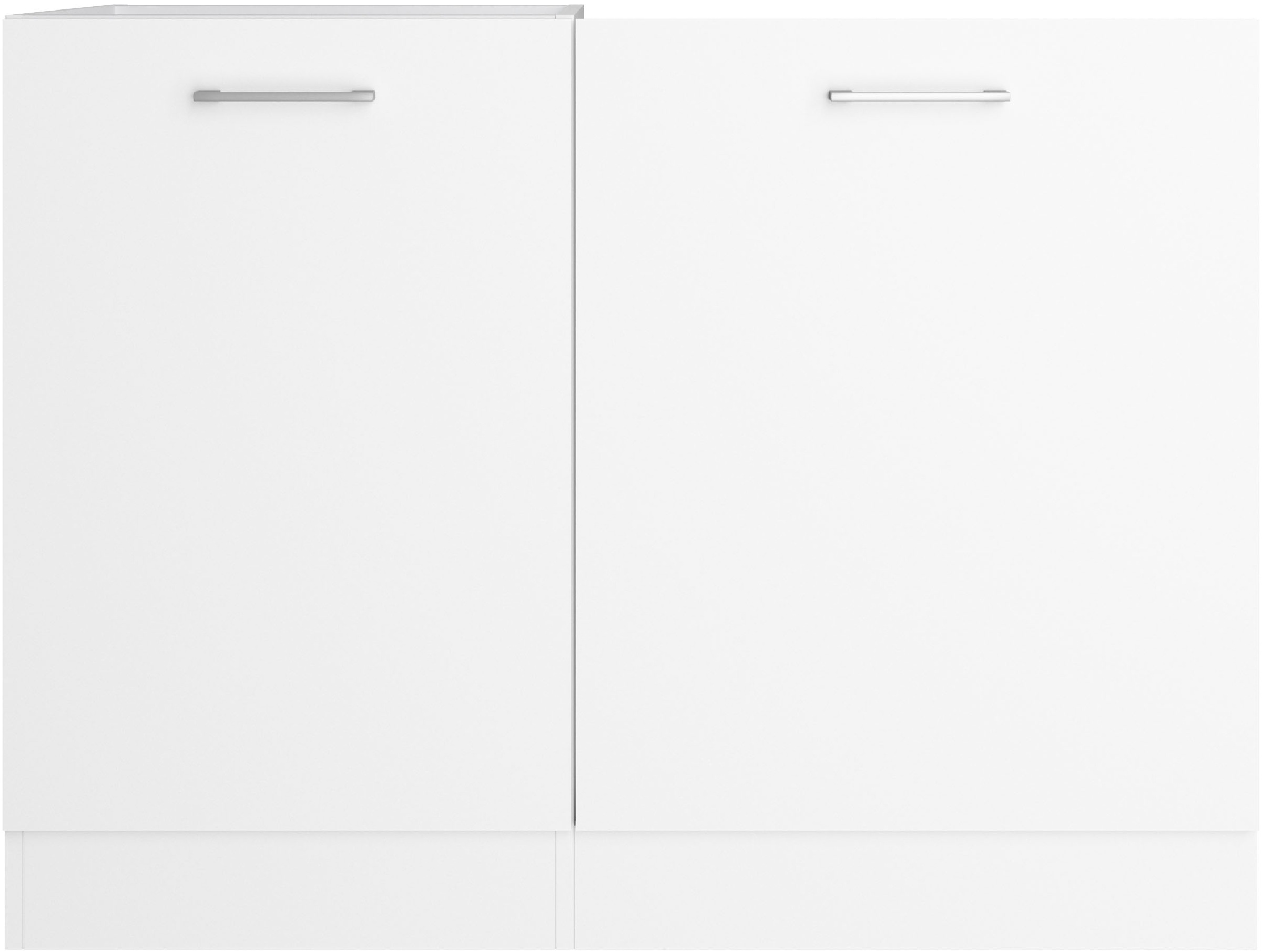 KOCHSTATION Spülenschrank »KS-Milan« Spülzentrum 110 cm, matte oder hochglänzende Fronten