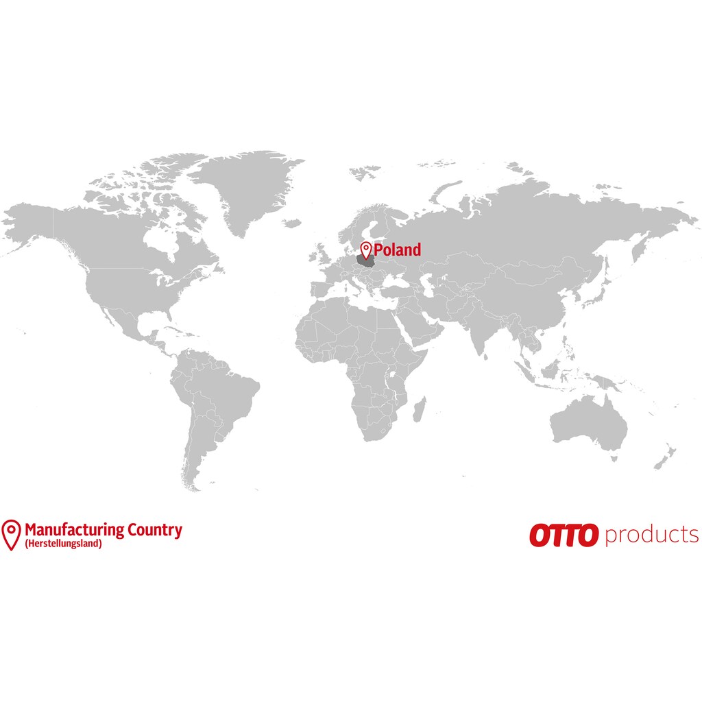 OTTO products Loveseat »Hanne«, Verschiedene Bezugsqualitäten: Baumwolle, recyceltes Polyester