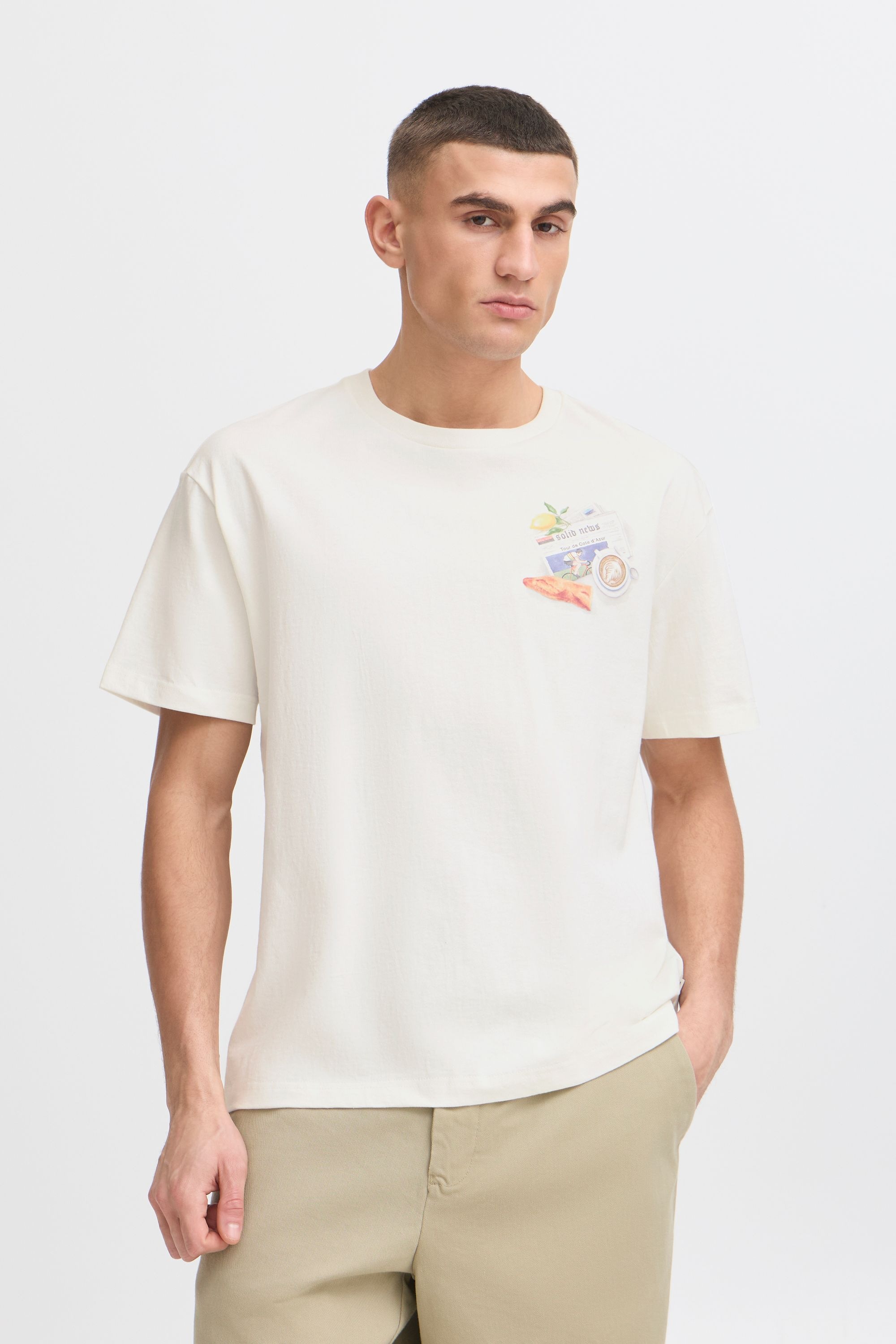 !Solid Rundhalsshirt »Rundhalsshirt SDPAVAN«