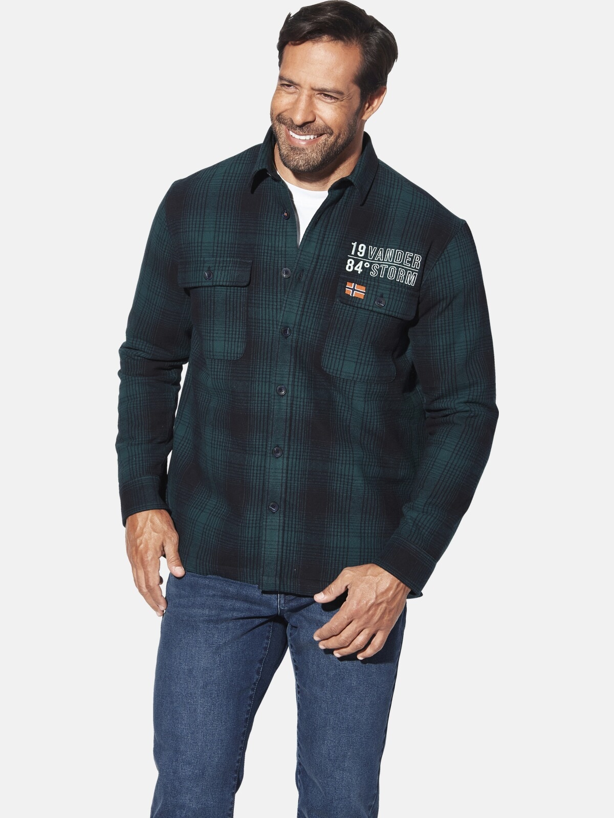 Jan Vanderstorm Outdoorhemd »Outdoorhemd OLAFSTAD«