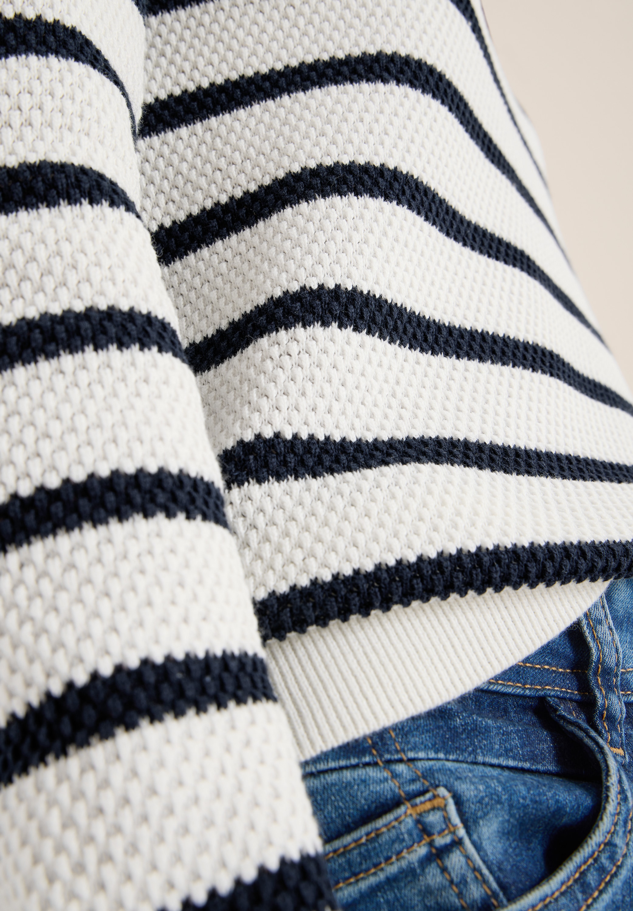 Cecil Strickpullover im Streifen-Look