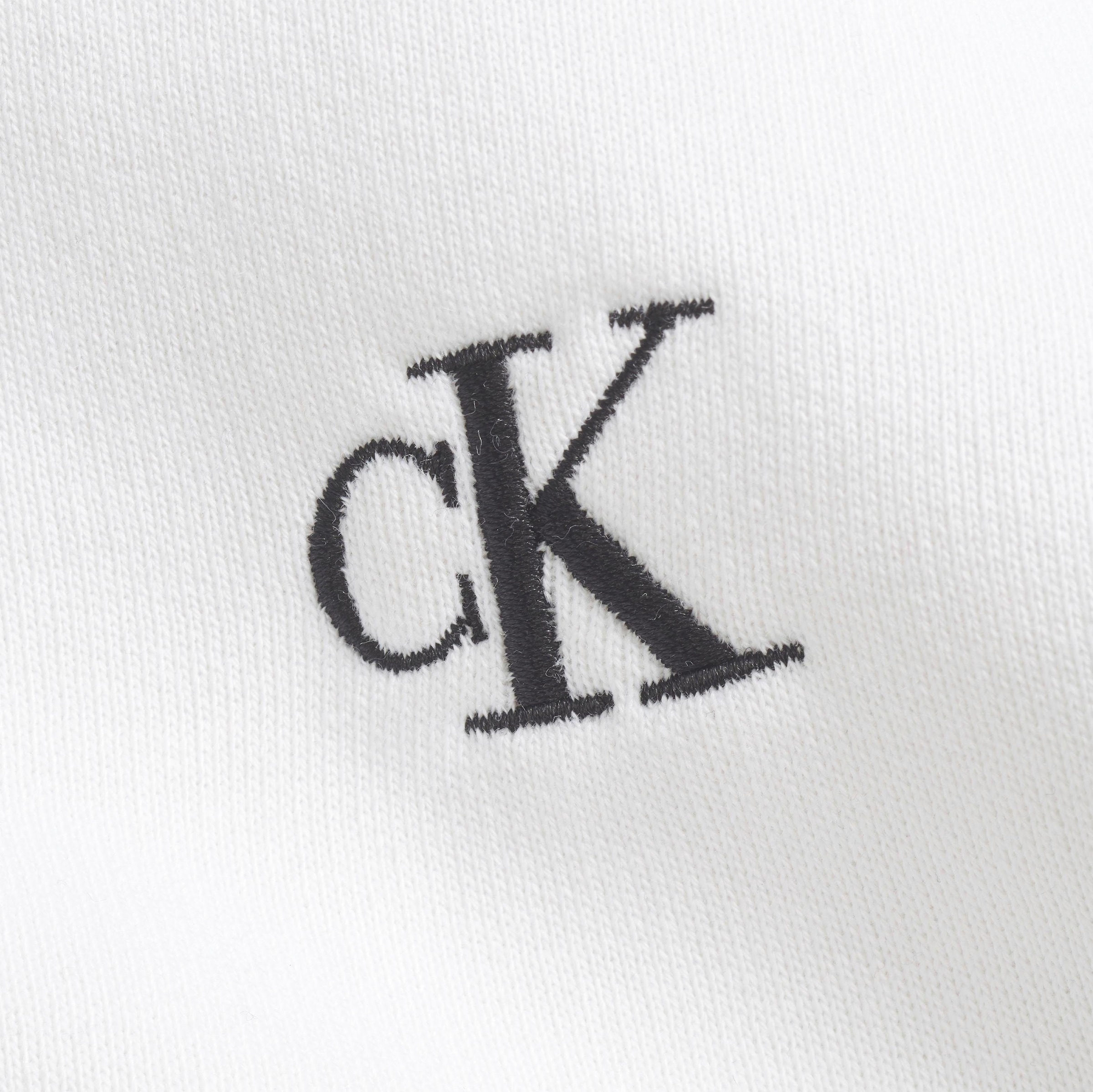 Calvin Klein Jeans Sweatshirt »CK ESSENTIAL REG CN«, mit Logoschriftzug auf dem Arm