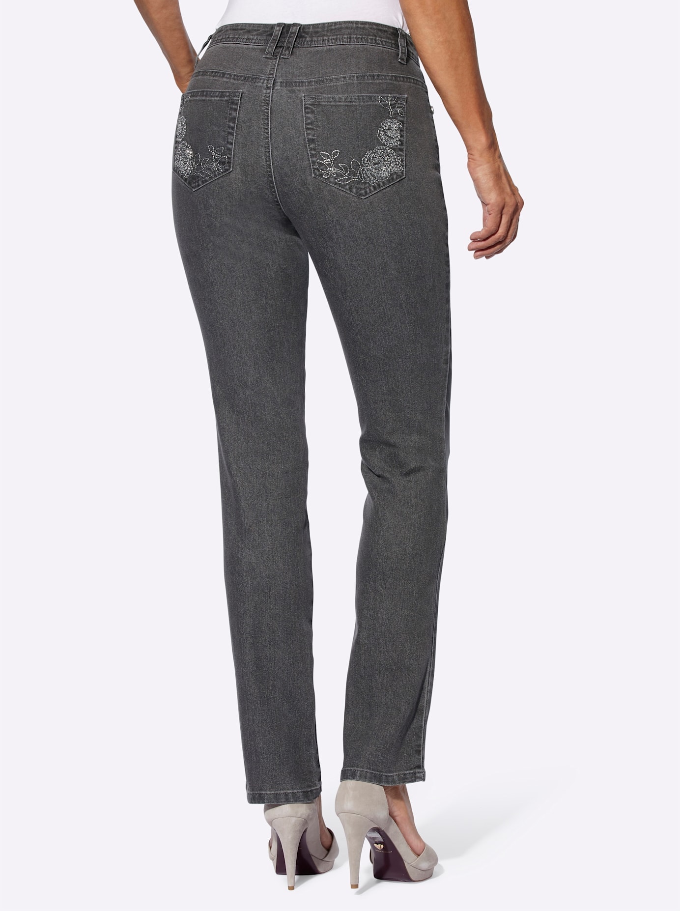 Lady Bequeme Jeans, (1 tlg.)