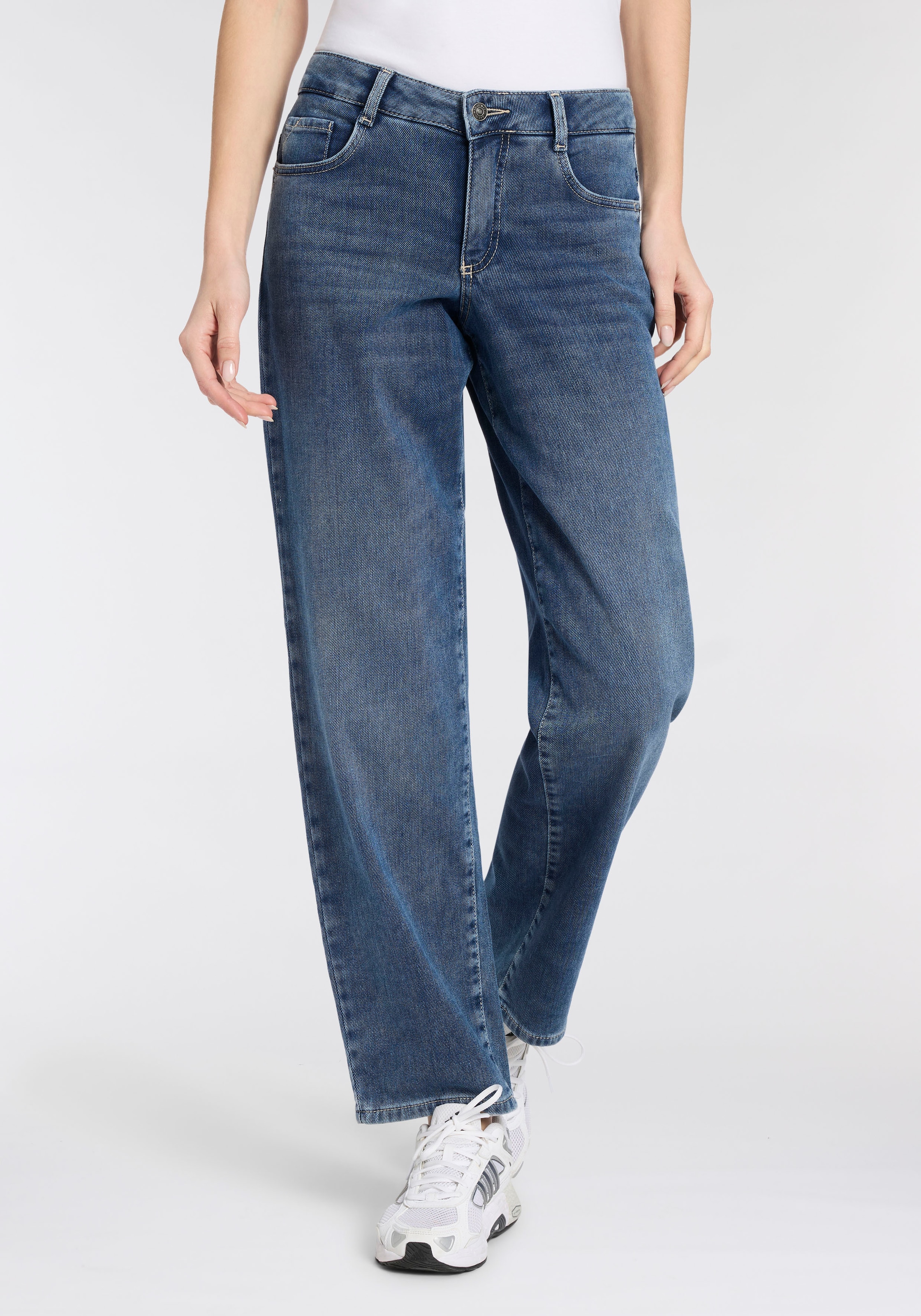 MAC Straight-Jeans »GRACIA« im Five-Pocket Style mit Stretch