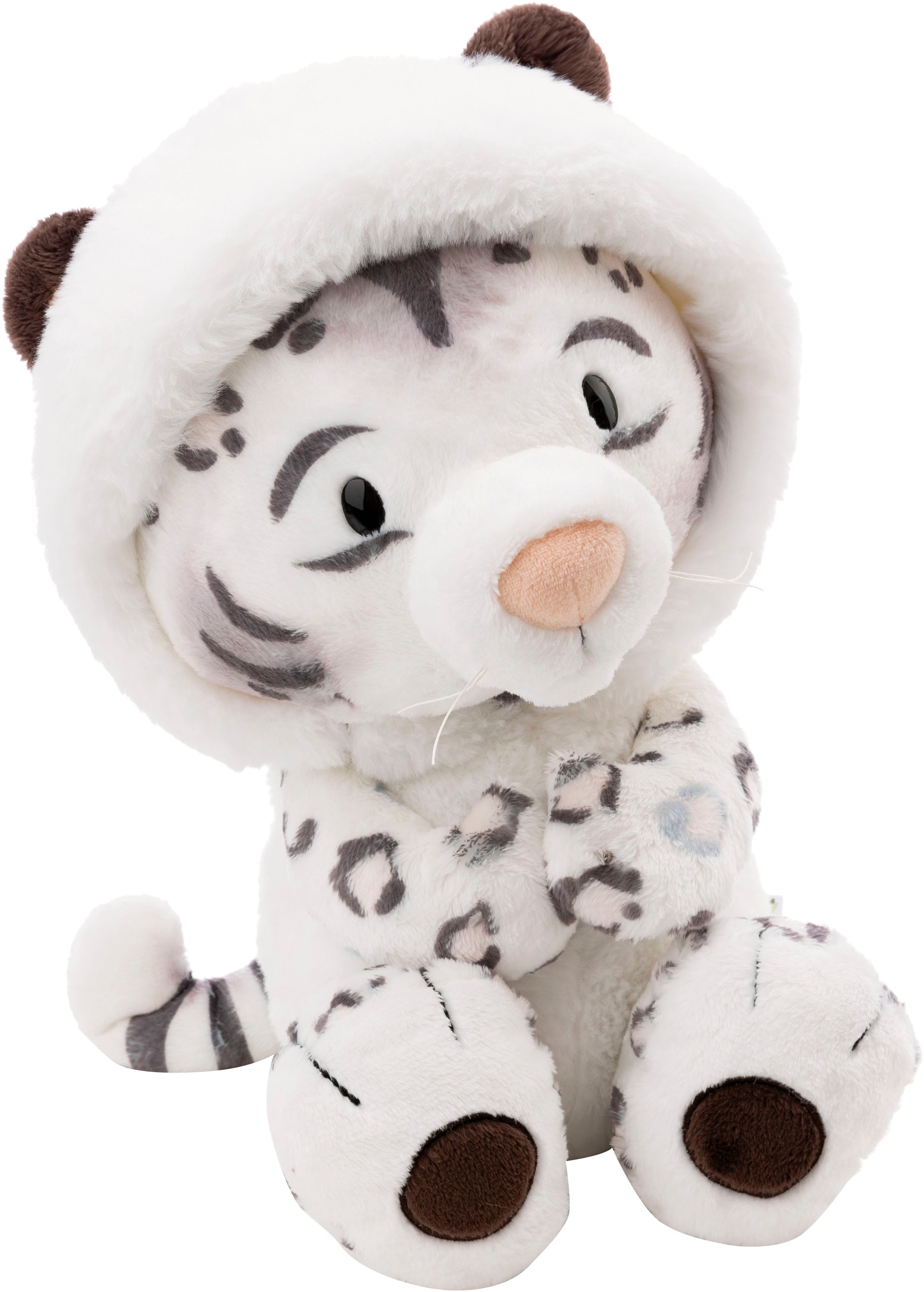 Nici Kuscheltier »Winter, Schneeleopard Eleni Snowbell, 25 cm schlenkernd«, schlenkernd; enthält recyceltes Material