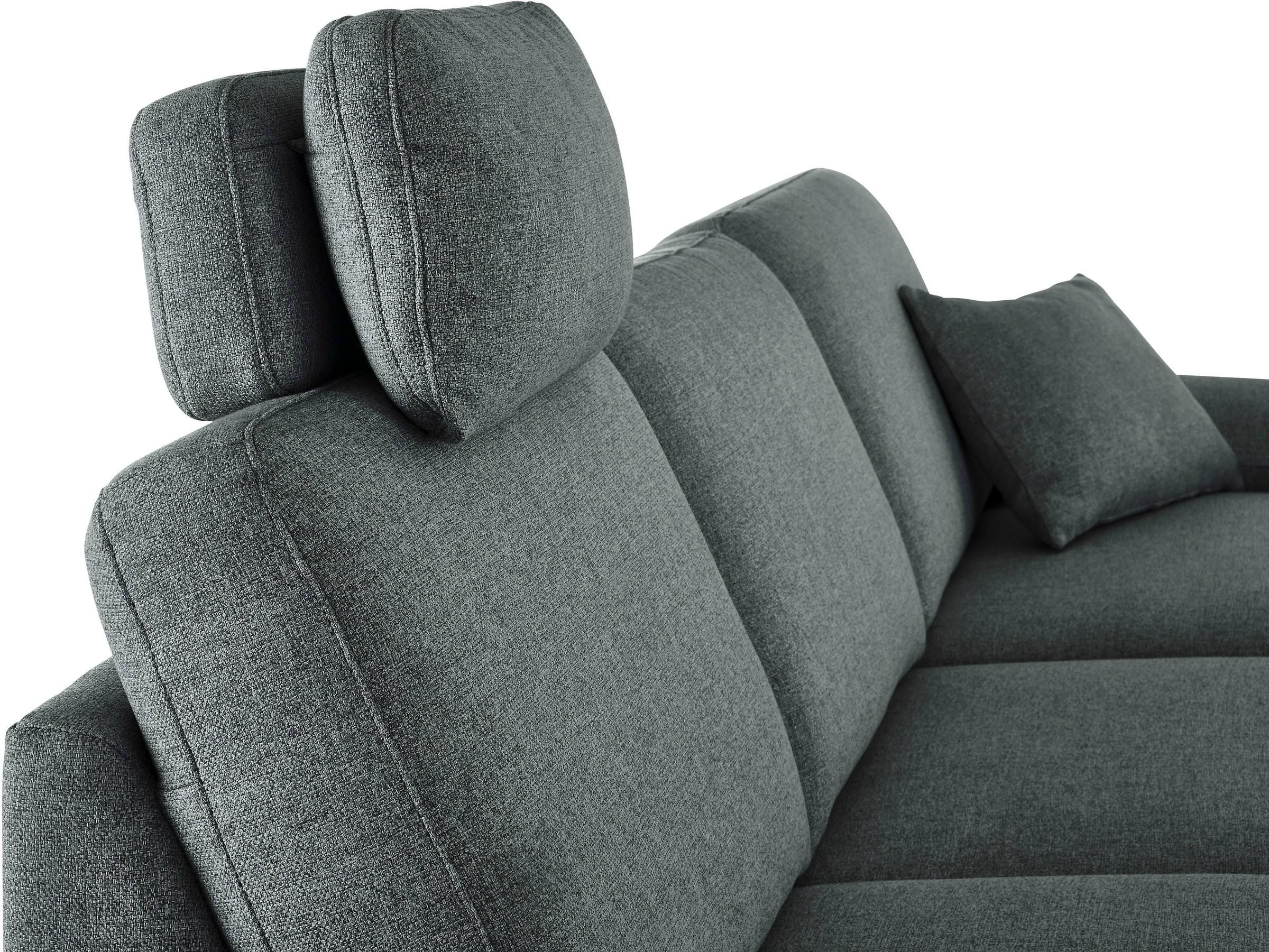 3C Candy Ecksofa »Mainau L-Form« Relaxfunktion im 1,5-Sitzer, motorische Schlaffunktion in Longchair