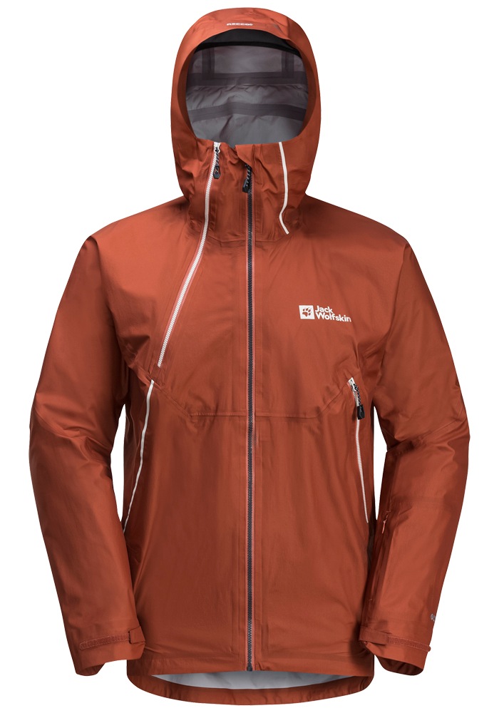 Jack Wolfskin Skijacke »ALPSPITZE AIR 3L JKT M«, mit Kapuze