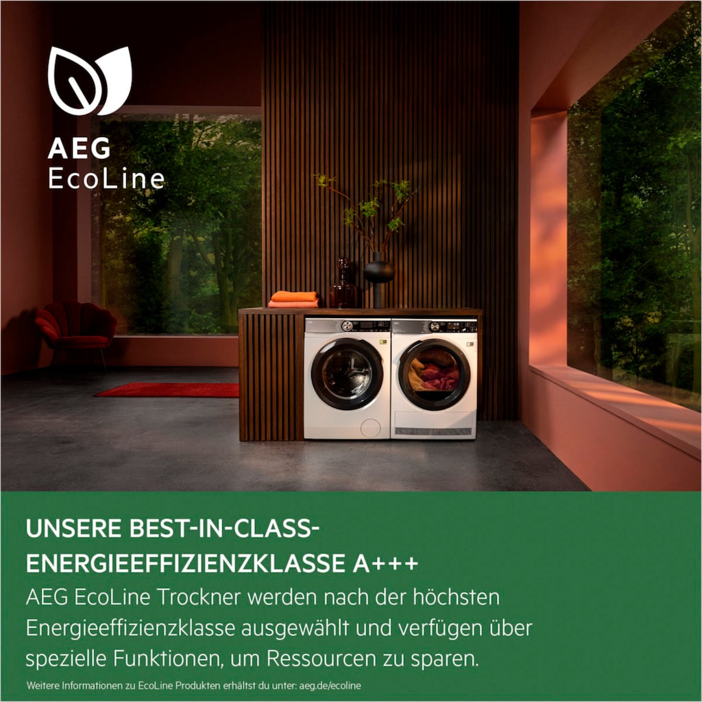 AEG Wärmepumpentrockner »TR9W75680«, 9000 AbsoluteCare® Plus, 8 kg