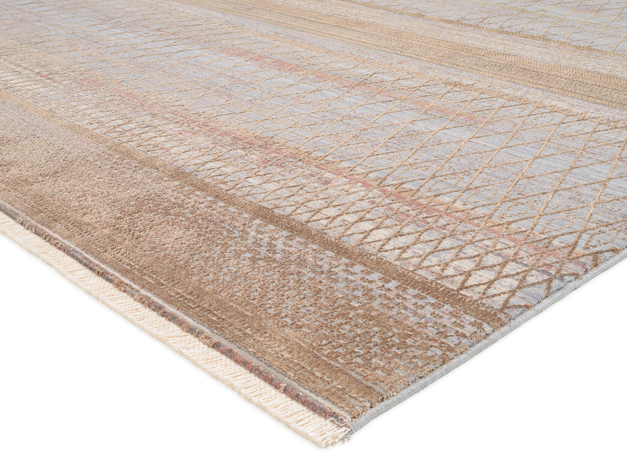 OCI DIE TEPPICHMARKE Teppich »FARBEN MASTER«, rechteckig, 8 mm Höhe, Klassisches Muster, eingefasst, in 3-D-Optik