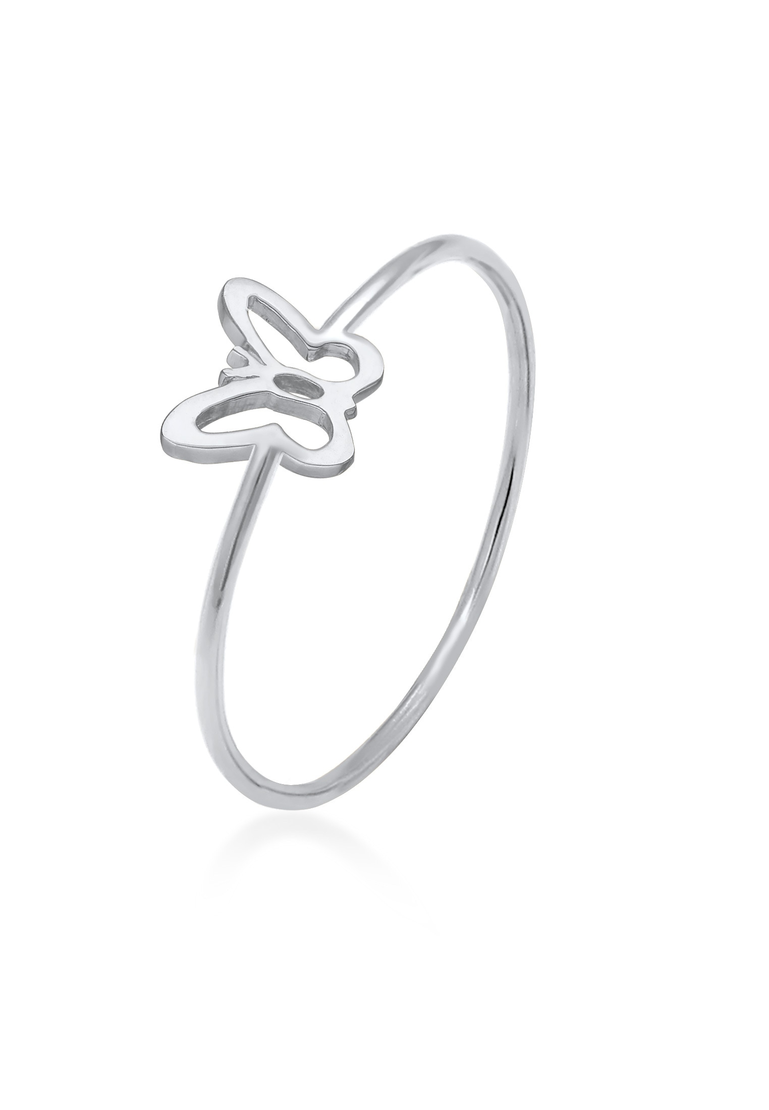 Elli Silberring »Ring Schmetterling Trend Symbol 925 Silber«