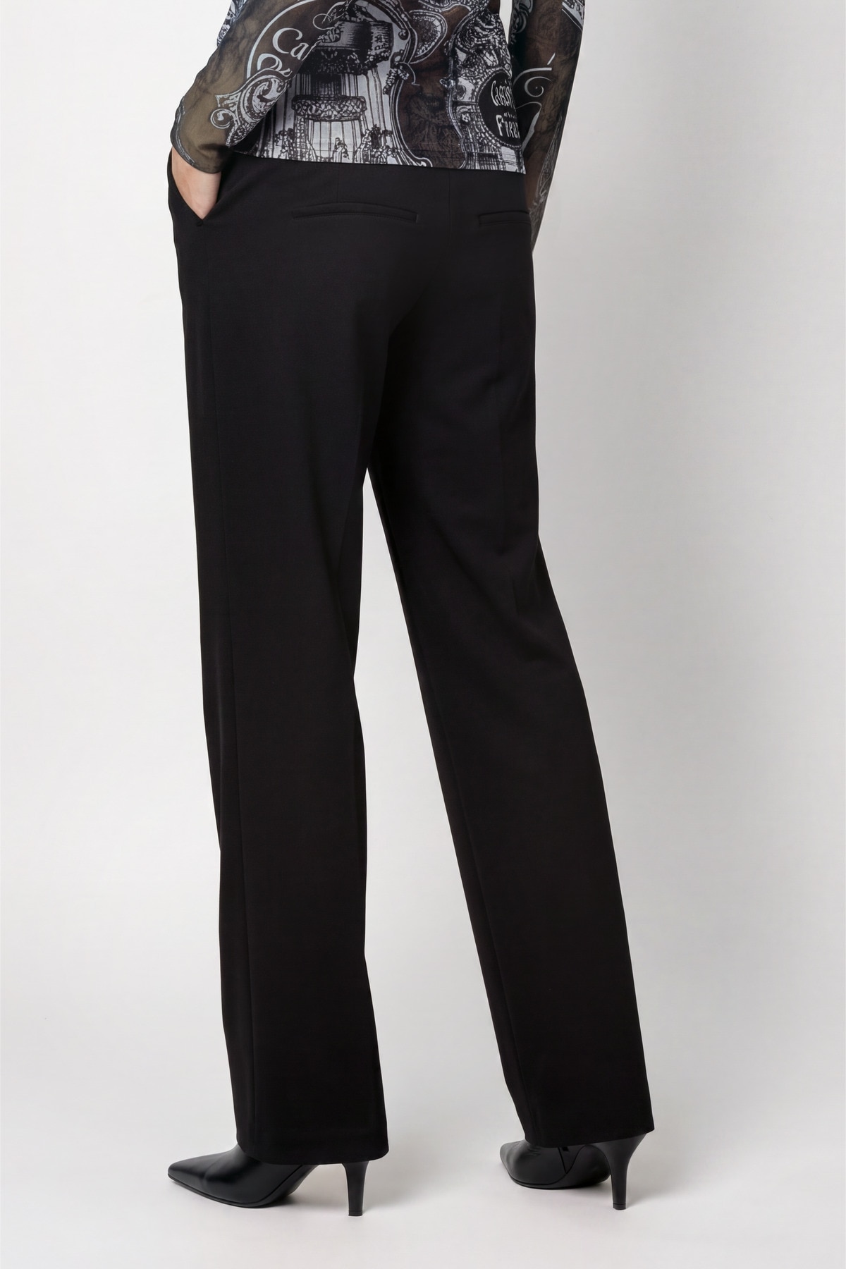 Monari Schlupfhose »Hose Bella Basic Regular«  Regular fit mit elastischem Bund