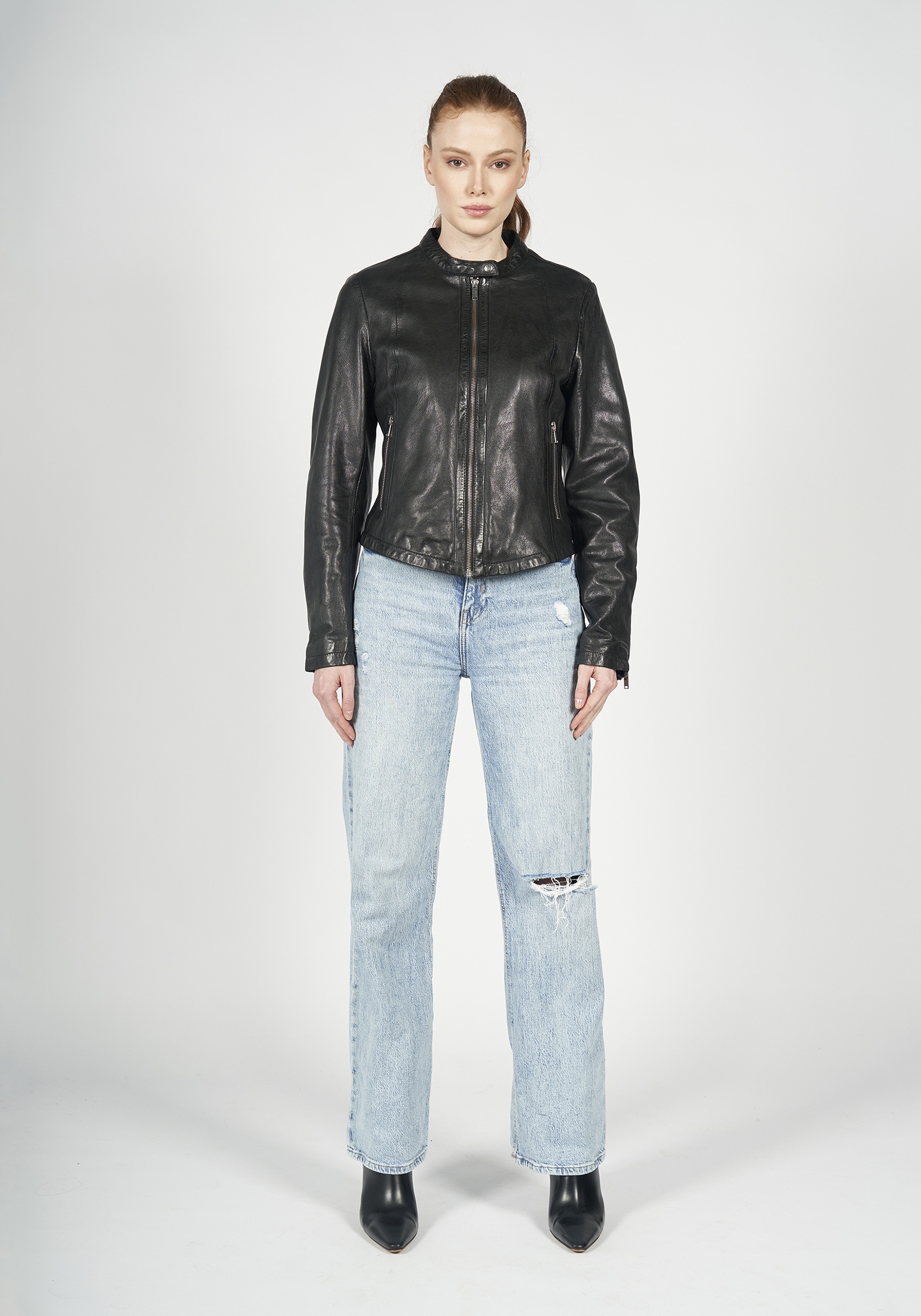 Freaky Nation Lederjacke »Maily-FN«