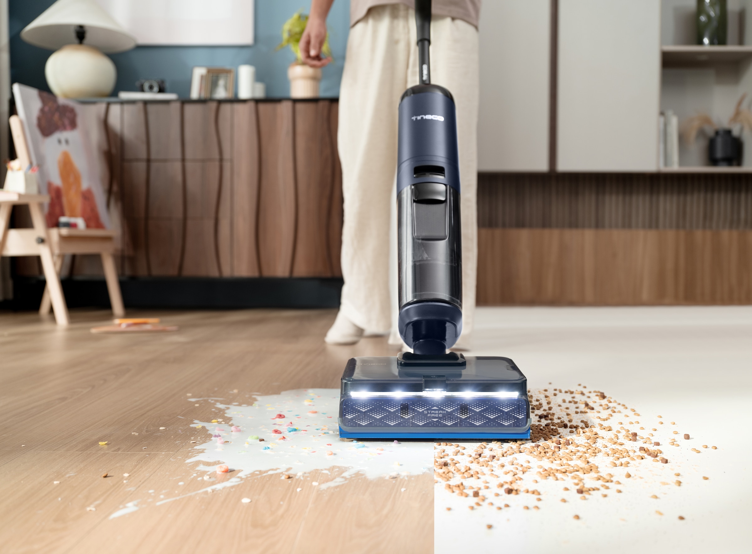 Tineco Nass-Trocken-Sauger »FLOOR ONE S7 Max Pro« Hochdruck-Wasserstrahl, intuitiver Selbstantrieb, Trocknung bei 85 °C