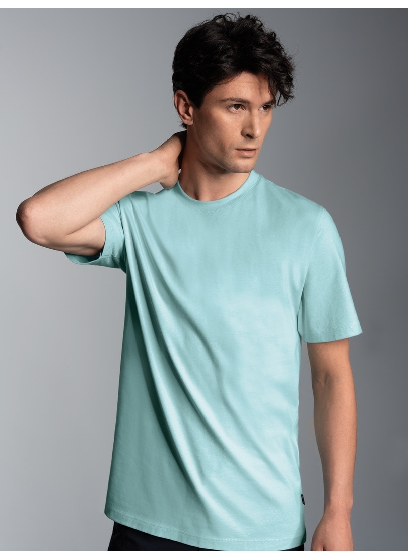 Trigema T-Shirt »TRIGEMA T-Shirt DELUXE Baumwolle«, (1 tlg.)