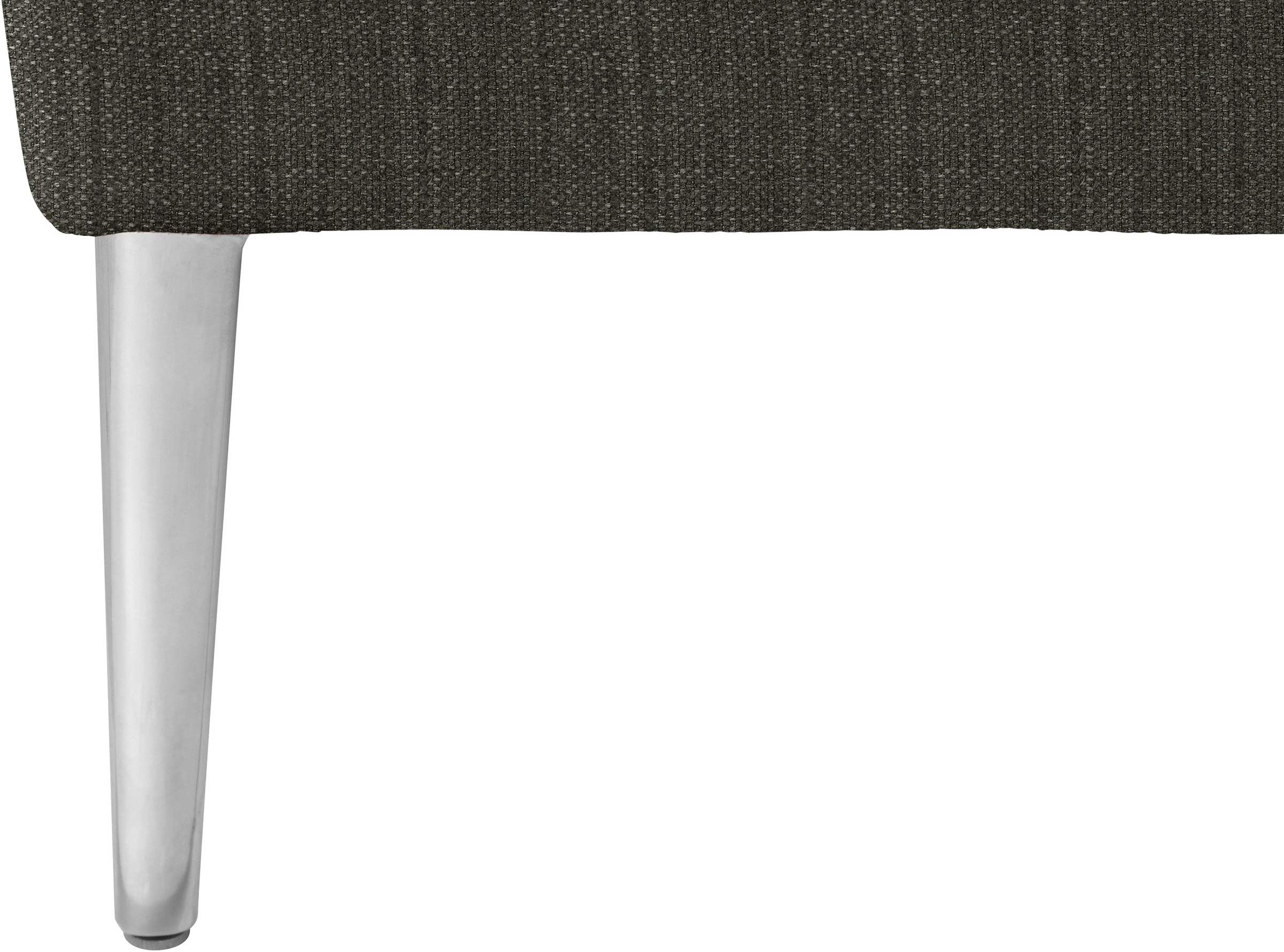 W.SCHILLIG Ecksofa »enjoy&MORE, Designsofa, elegant und bequem, L-Form«, mit Sitztiefenverstellung, Füße Chrom glänzend, Breite 310 cm