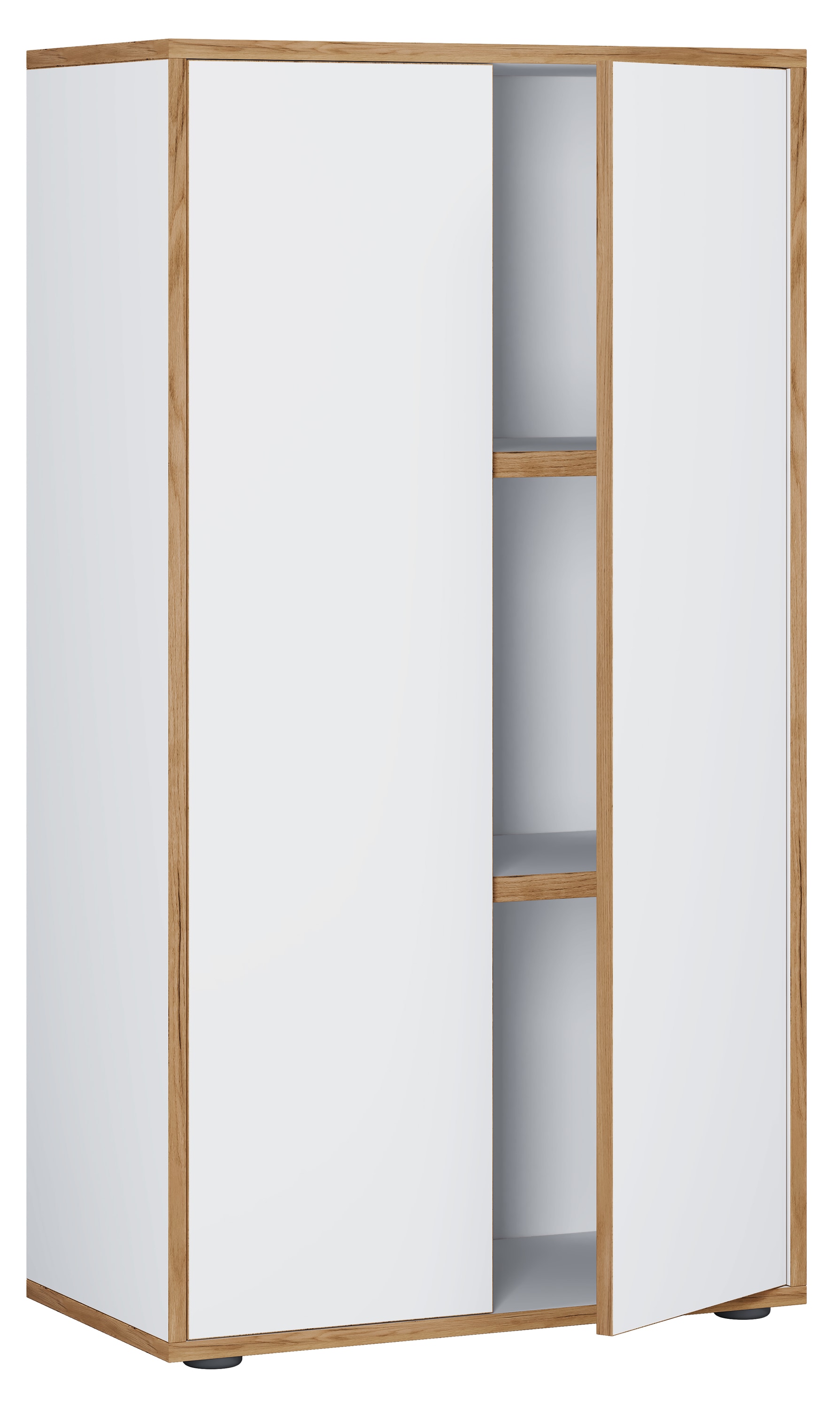 VCM Aktenschrank "Büroschrank Aktenschrank Sideboard Salia 3fach" 1 Stk. tlg.