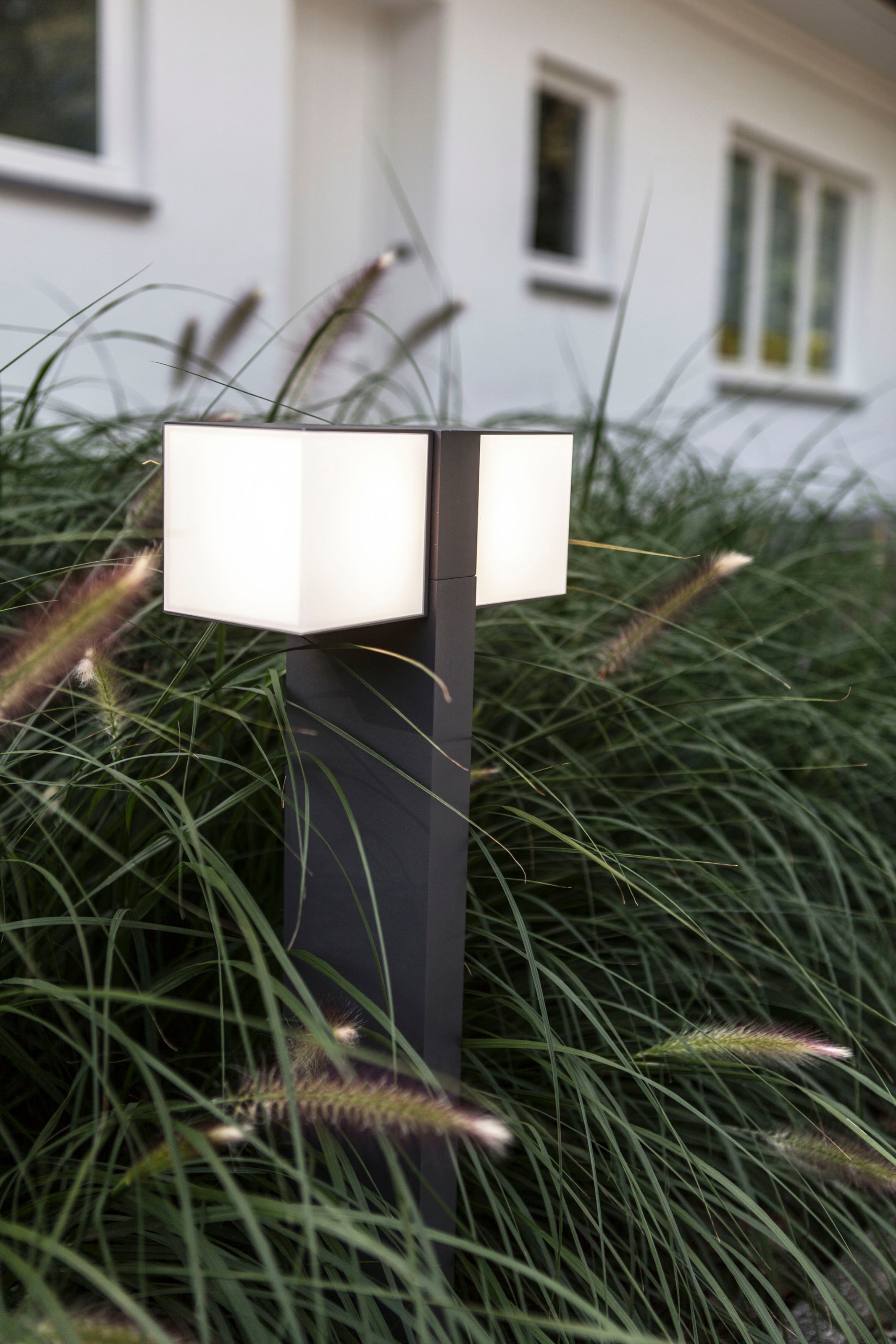 LUTEC LED Außen-Wandleuchte »CUBA«, Leuchtmittel LED-Modul | LED fest integriert, drehbar