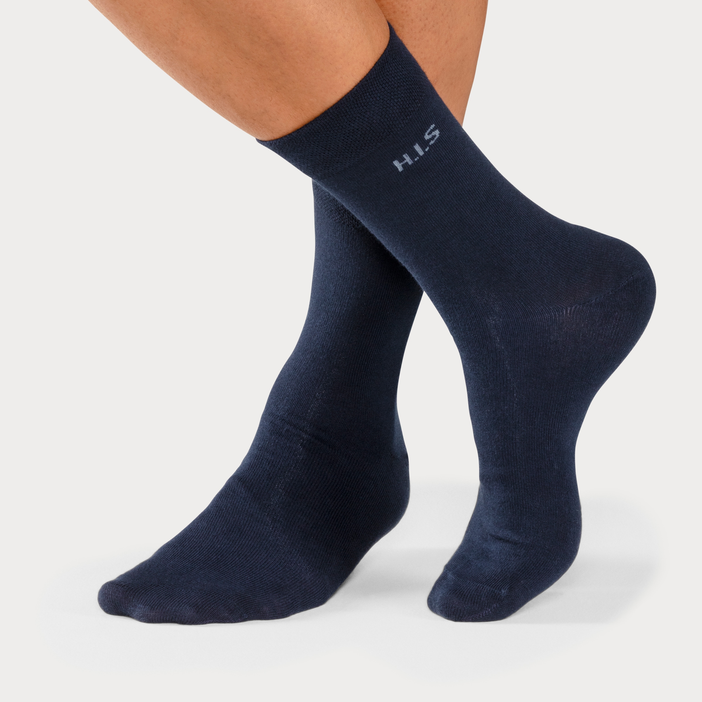 H.I.S Socken, mit bequem (4 druckfreiem kaufen Paar), Bündchen online