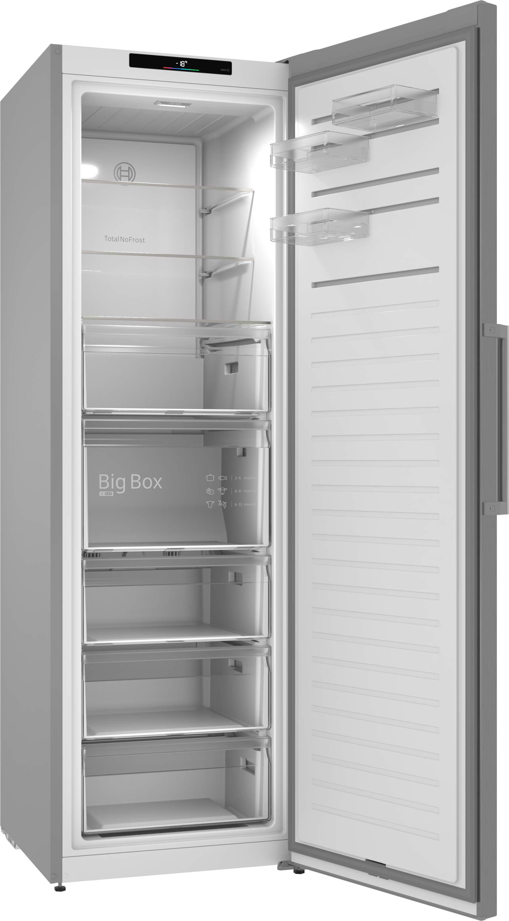 BOSCH Gefrierschrank Serie 4 »GSN36VLDG« 186,2 cm hoch 59,5 cm breit Nie wieder abtauen mit leisem No Frost Gefrierschrank.