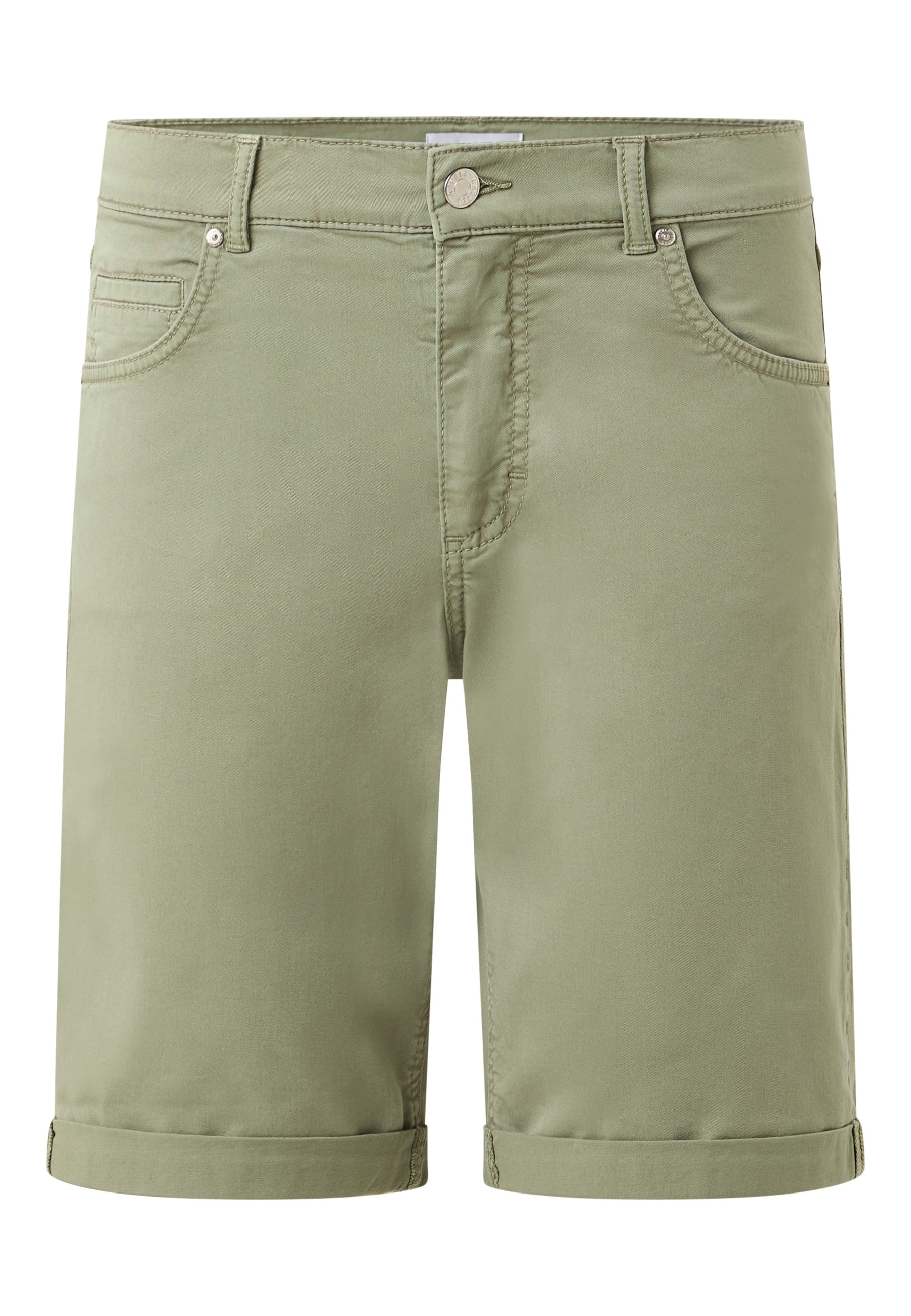 ANGELS Bermudas »BERMUDA TURN UP«  mit Umschlagsaum, Stretch, Straight-Fit