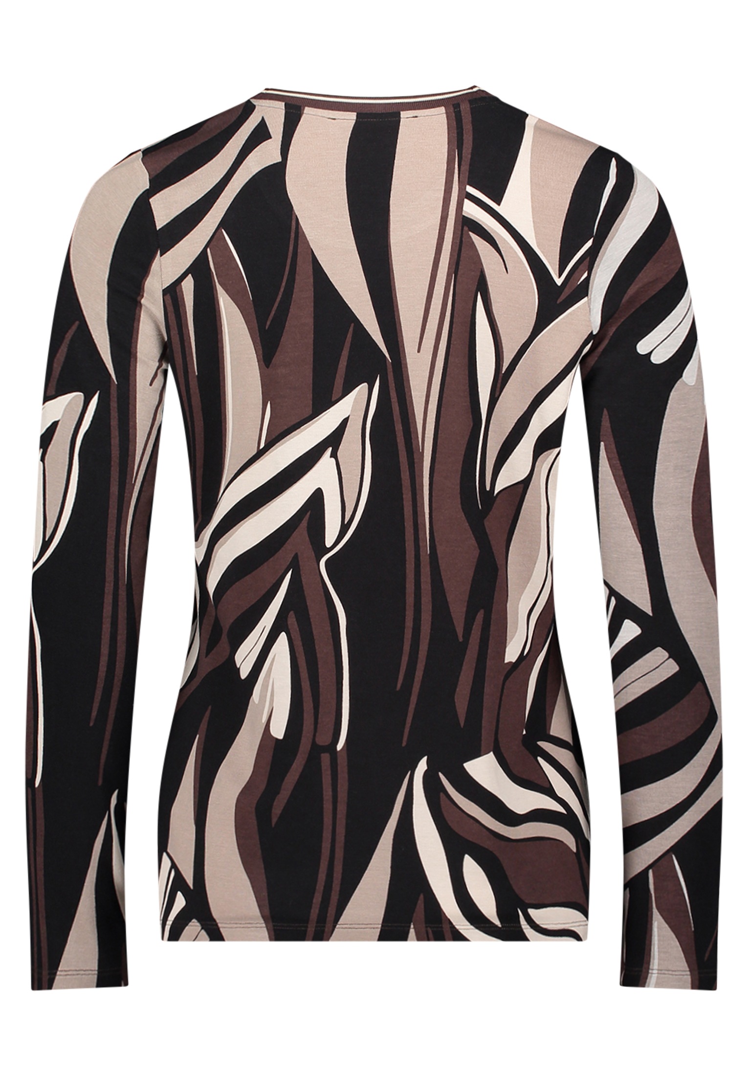 Betty Barclay Rundhalsshirt »Basic Shirt mit Rippbündchen«