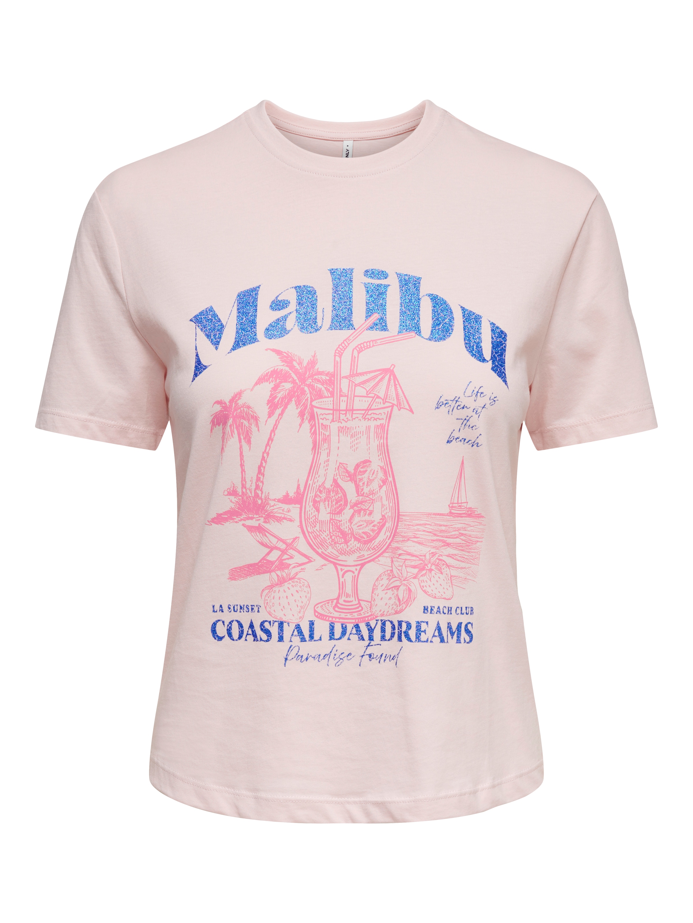 ONLY Kurzarmshirt »ONLDINA S/S CLUB TOP BOX JRS« Baumwolle, regular fit, Rundhals