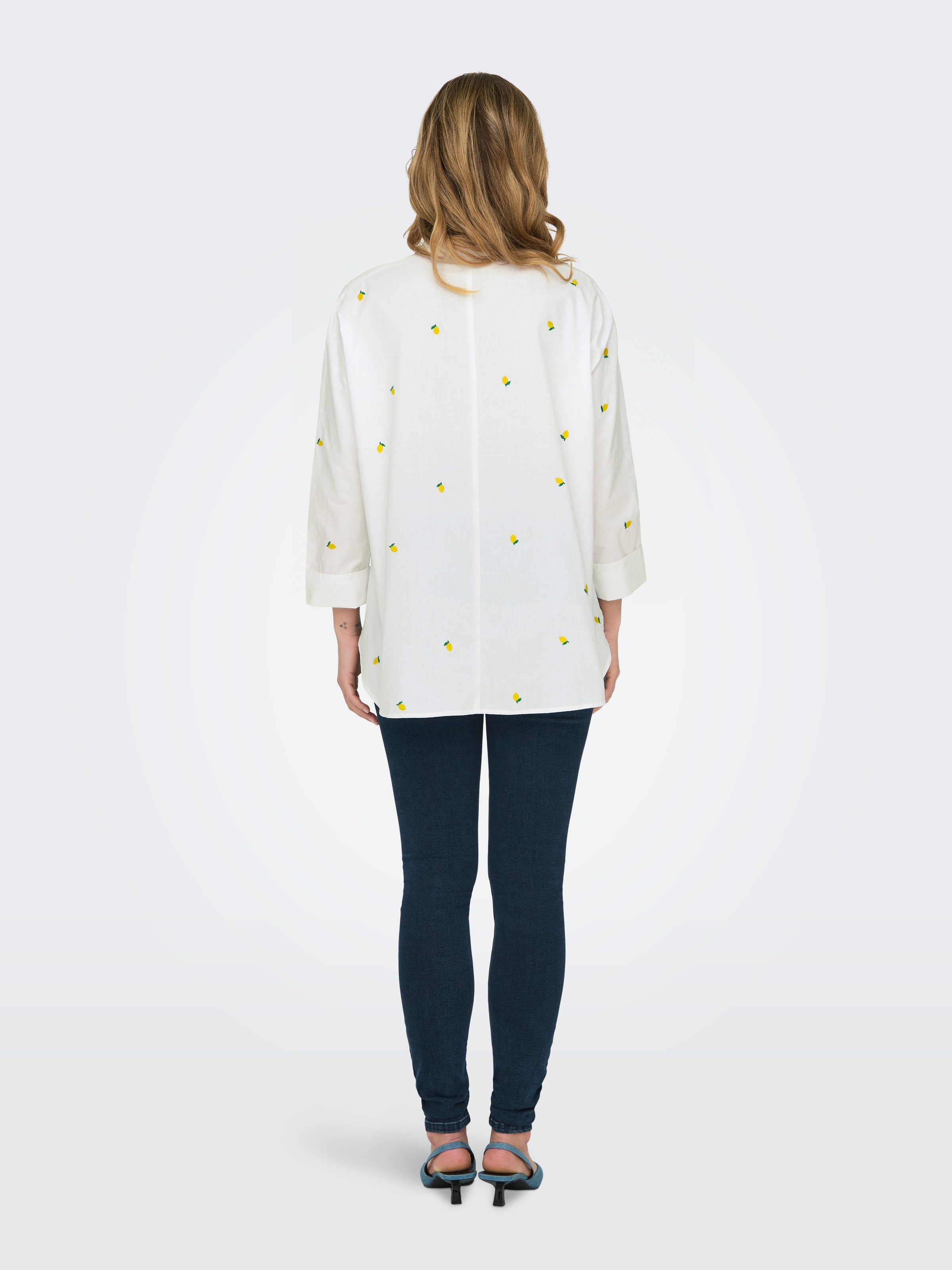 ONLY Hemdbluse »ONLNEW LINA GRACE LS EMB SHIRT NOOS WVN«