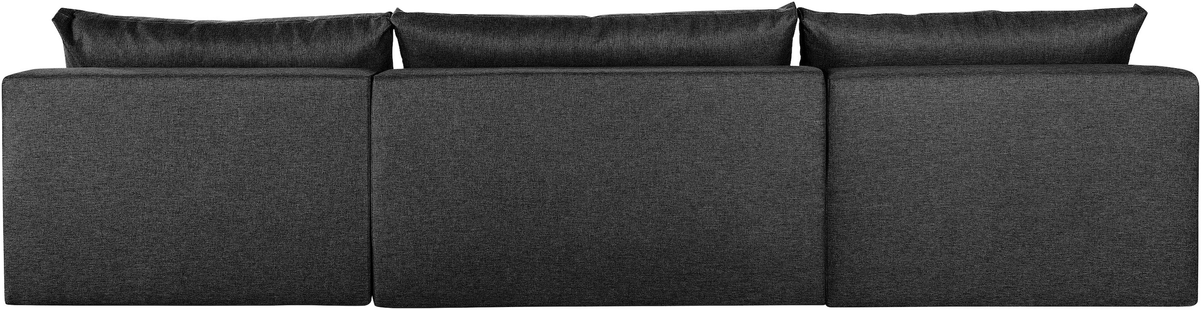 COLLECTION AB Wohnlandschaft »Josy«, inkl. Bettfunktion, Bettkasten, mit 3 extra großen Rückenkissen