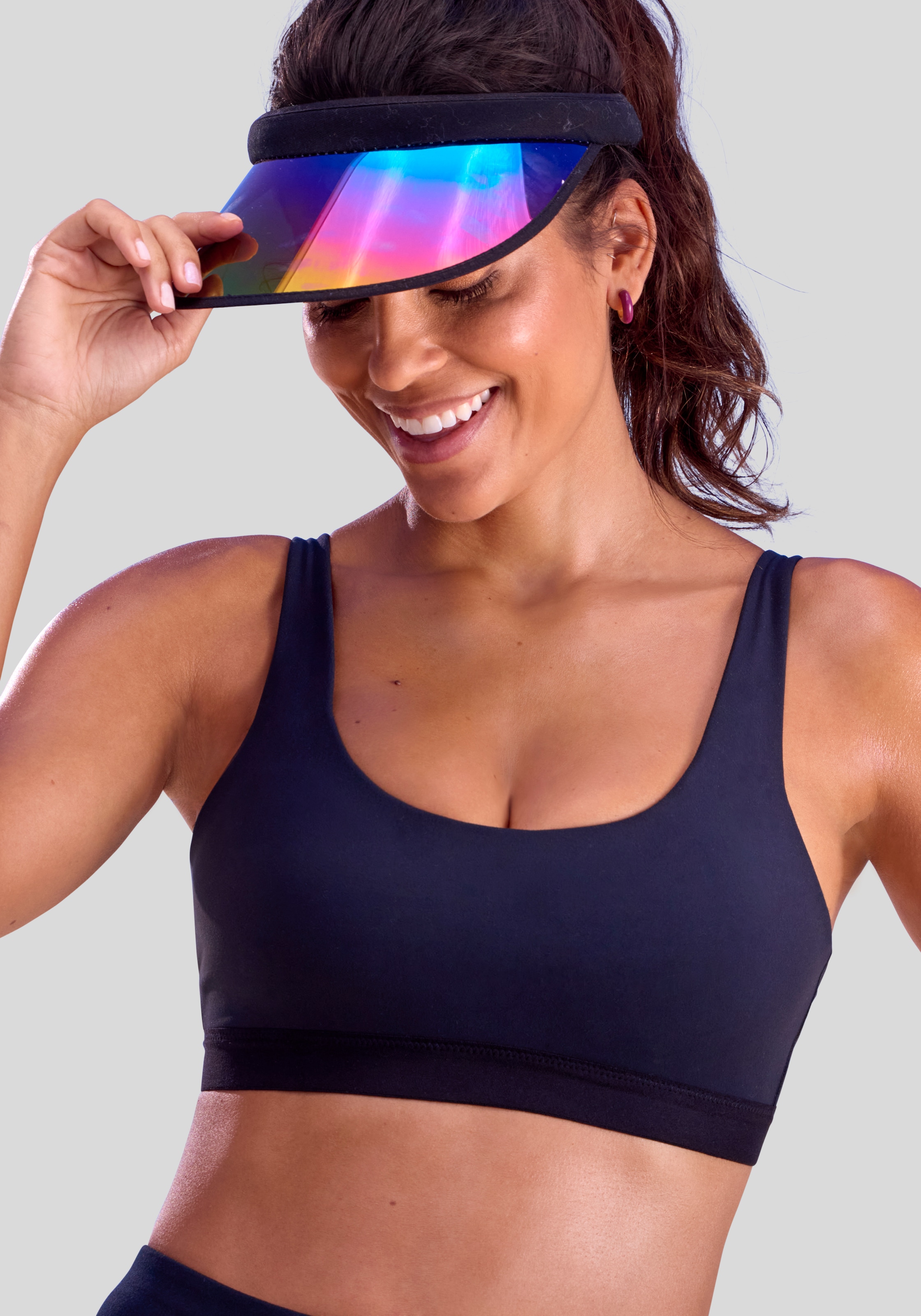 LASCANA ACTIVE Sport-BH ohne Bügel, mit extraweichem Padding