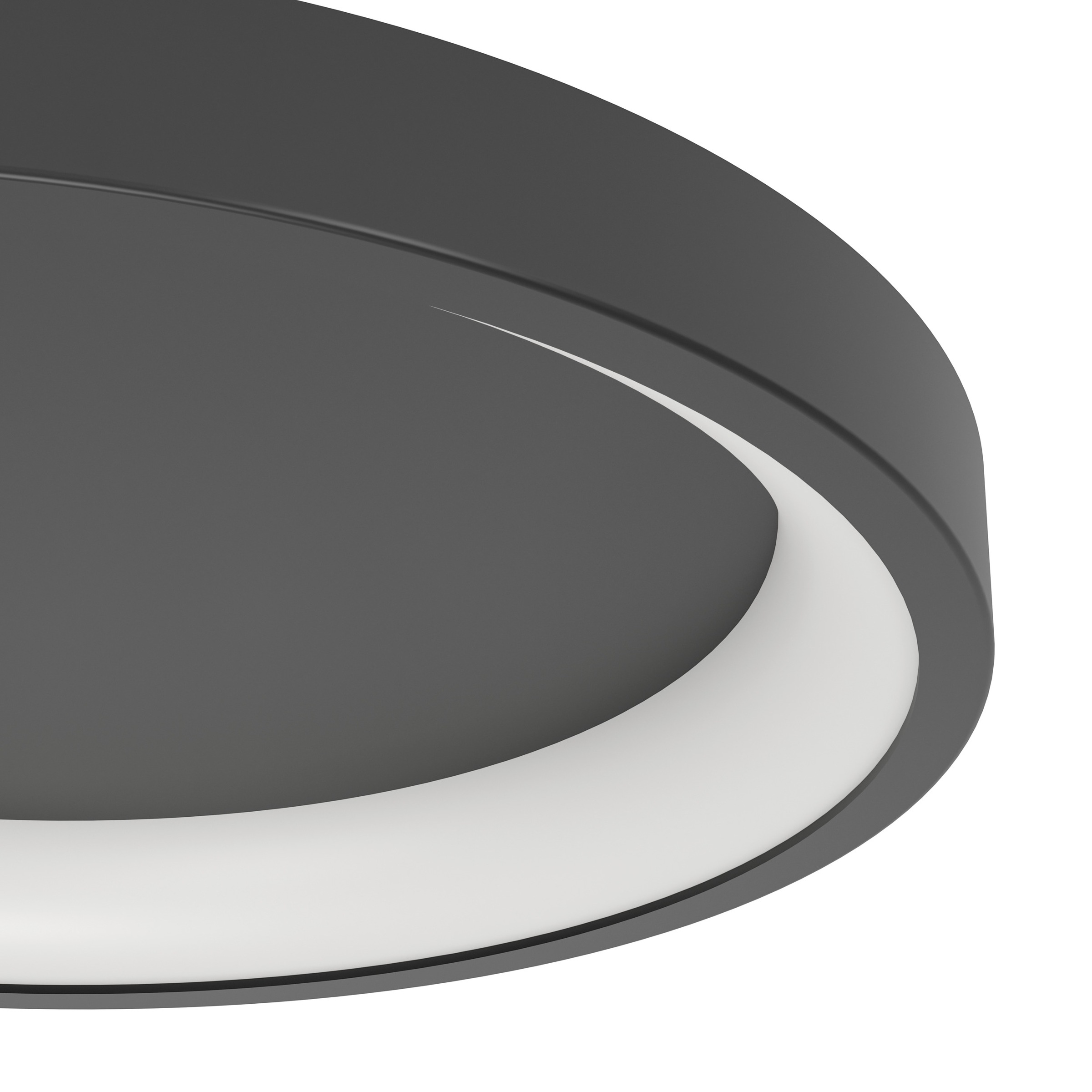 EGLO LED Deckenleuchte »LORETELLO-Z Deckenlampe - Stahl - LED - 19,6W - IP20« LED-Modul 1 Stk. Kaltweiß | Neutralweiß | RGB | Warmweiß Wohzimmerlampe, Esszimmerlampe, Flur, Schlafzimmer, H7,5 x Ø35 cm