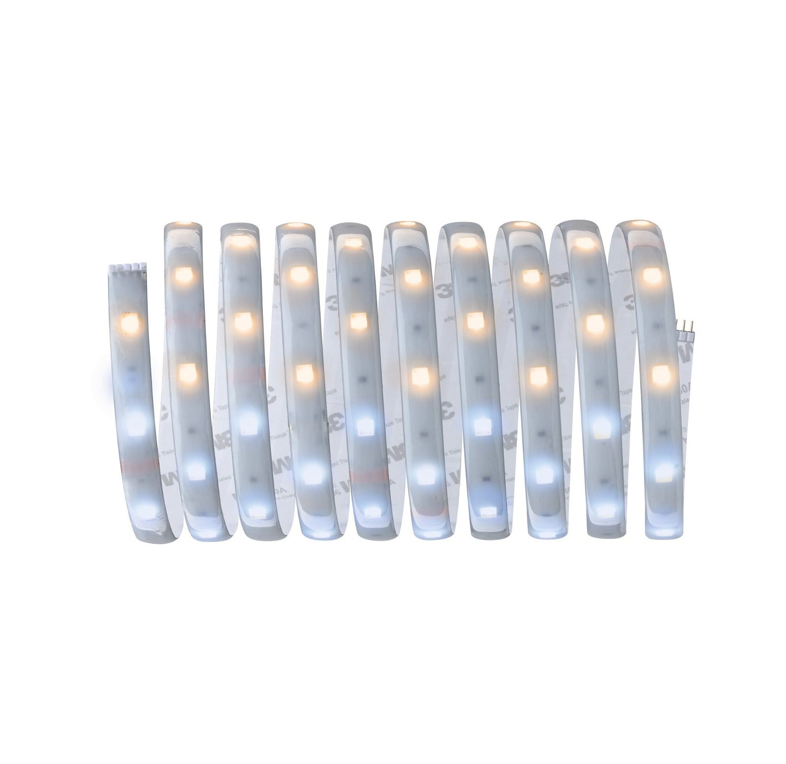 Paulmann LED-Streifen »MaxLED 250 Basisset 3m 11W 230/24V 24VA Silber Kunststoff«, 1 St.-flammig, IP44 Cover 2700-6500K TunableWhite