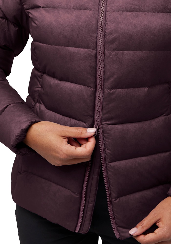 Jack Wolfskin Daunenjacke »NEBELHORN DOWN HOODY W RDS«, mit Kapuze