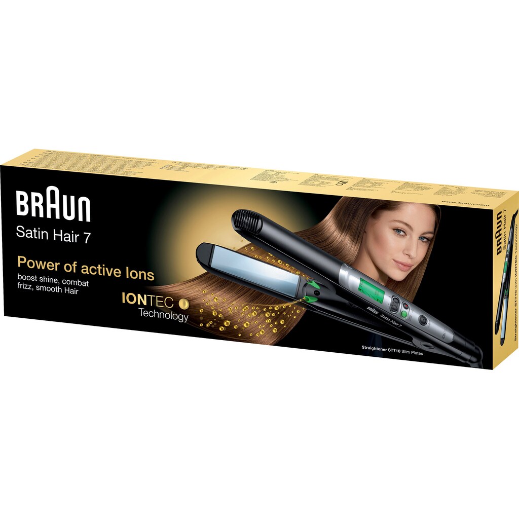 Braun Glätteisen »Satin Hair 7 Iontec«, Keramik