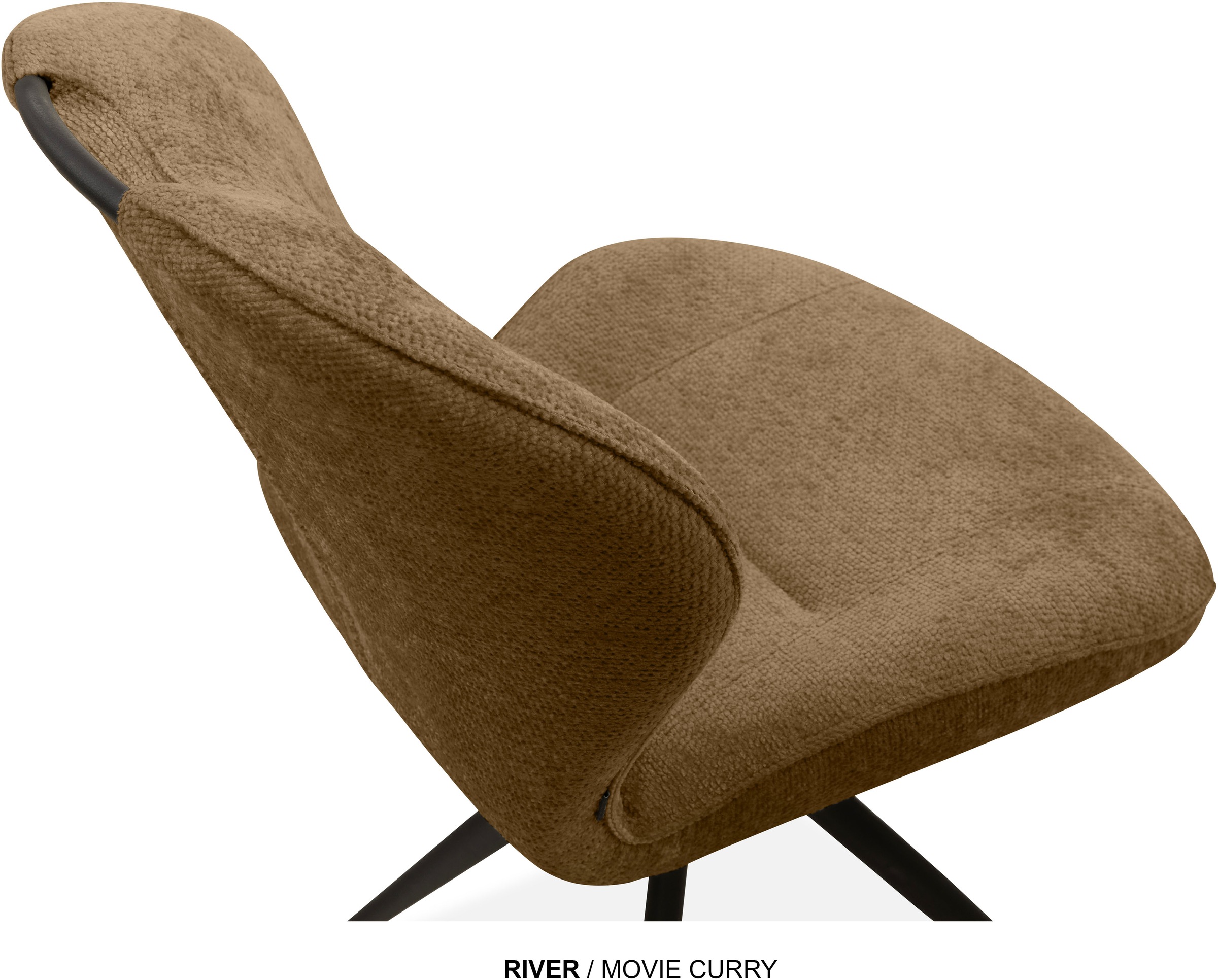 OMG Design Esszimmerstuhl »River« (Set) 2 Stk.Drehstuhl mit auto-return, mit Handgriff