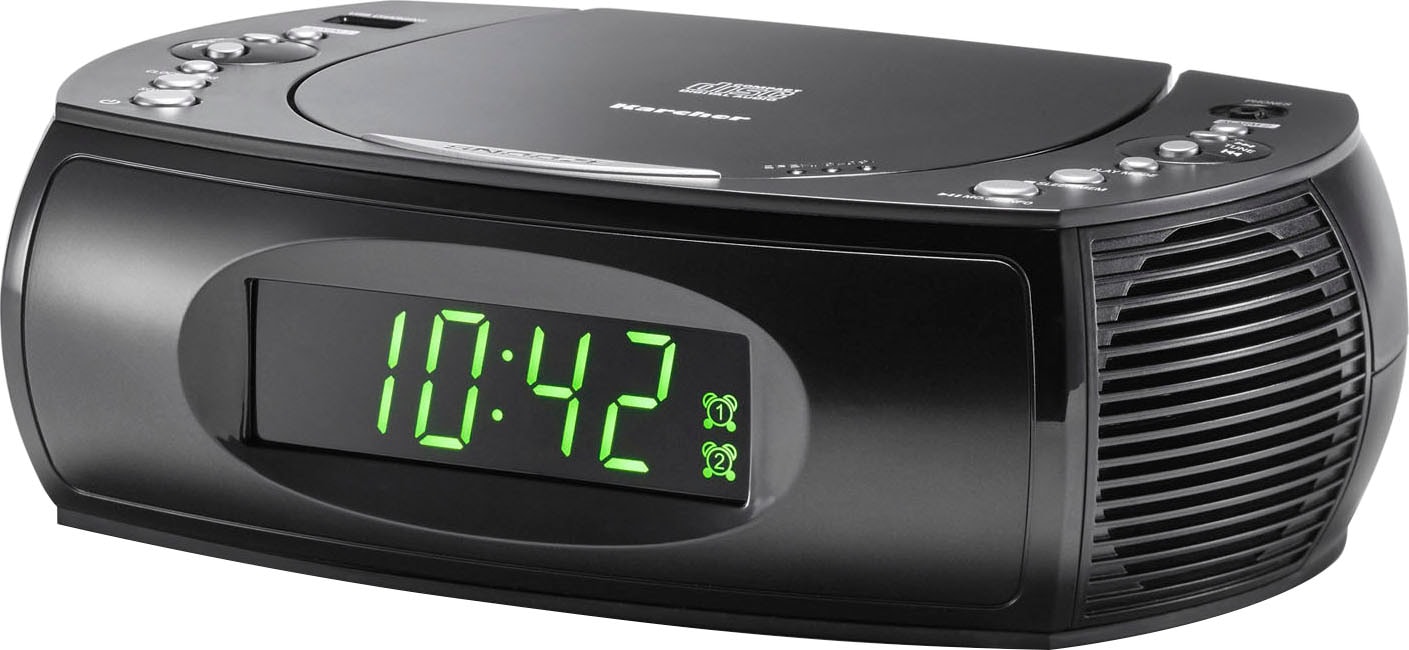 Karcher Uhrenradio »UR CD-Player,USB,2 ➥ Weckzeiten XXL Jahre W), mit 2 Garantie 3 UNIVERSAL (UKW 1308«, | RDS