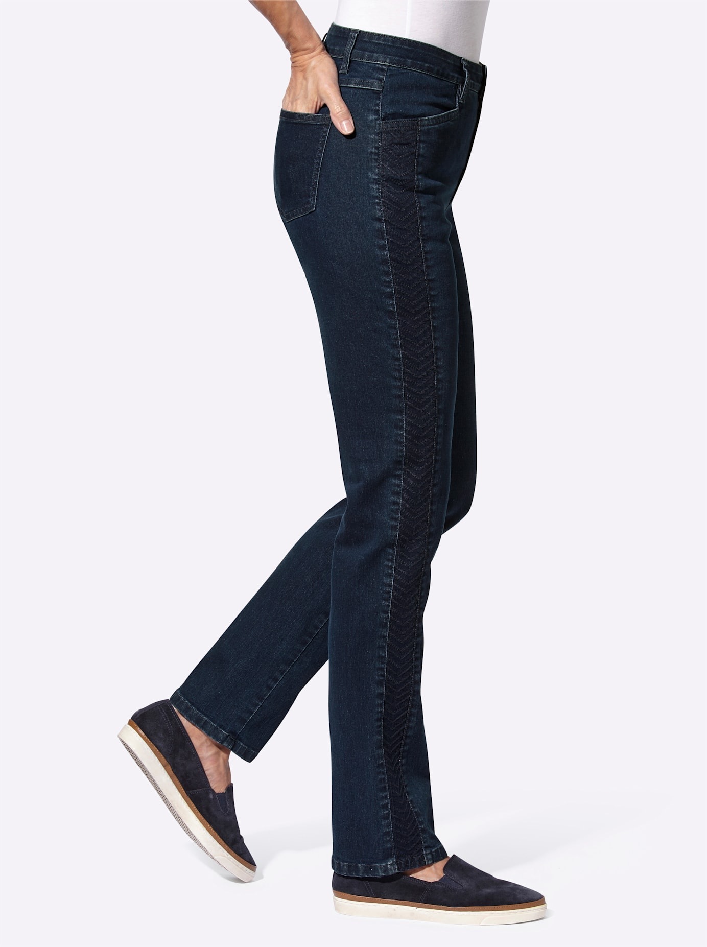 Casual Looks Bequeme Jeans, (1 tlg.)