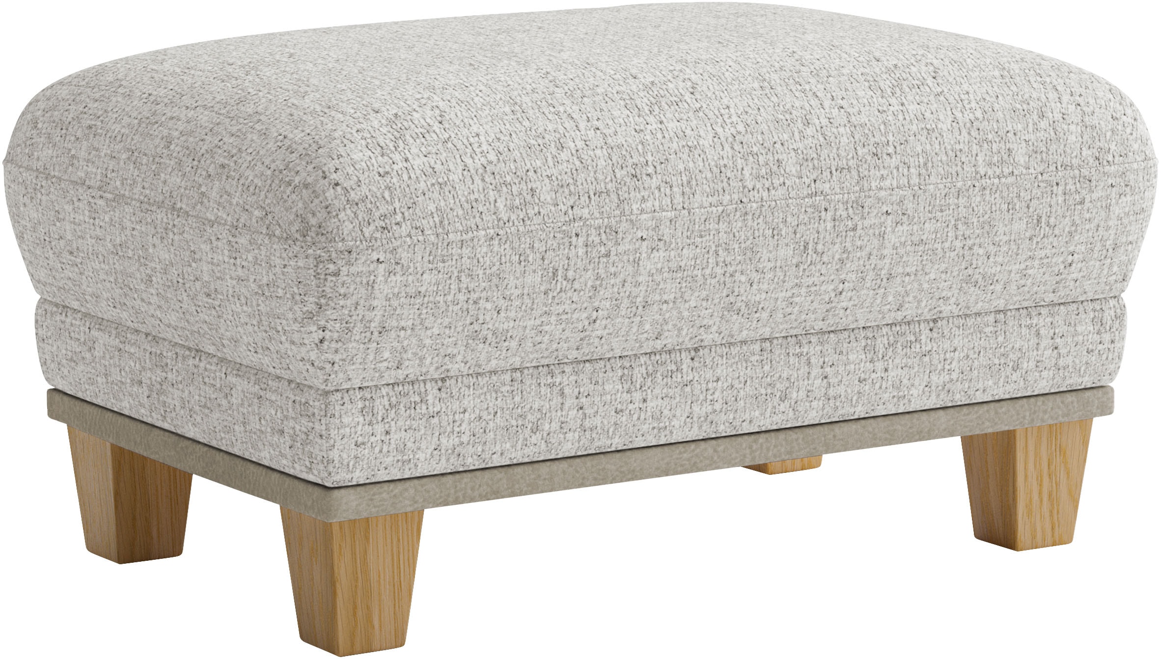 sit&more Polsterhocker »Concept« mit Buchefuß in drei Farben zur Auswahl
