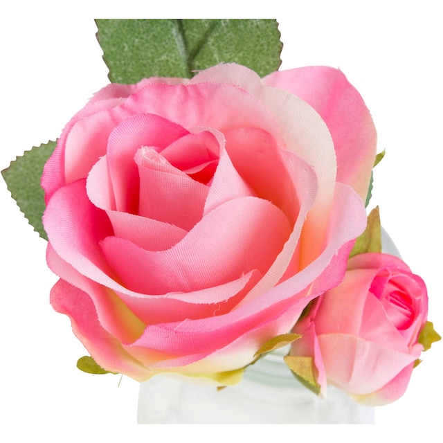 Botanic-Haus im »Rose bestellen Glas« auf Rechnung Kunstblume