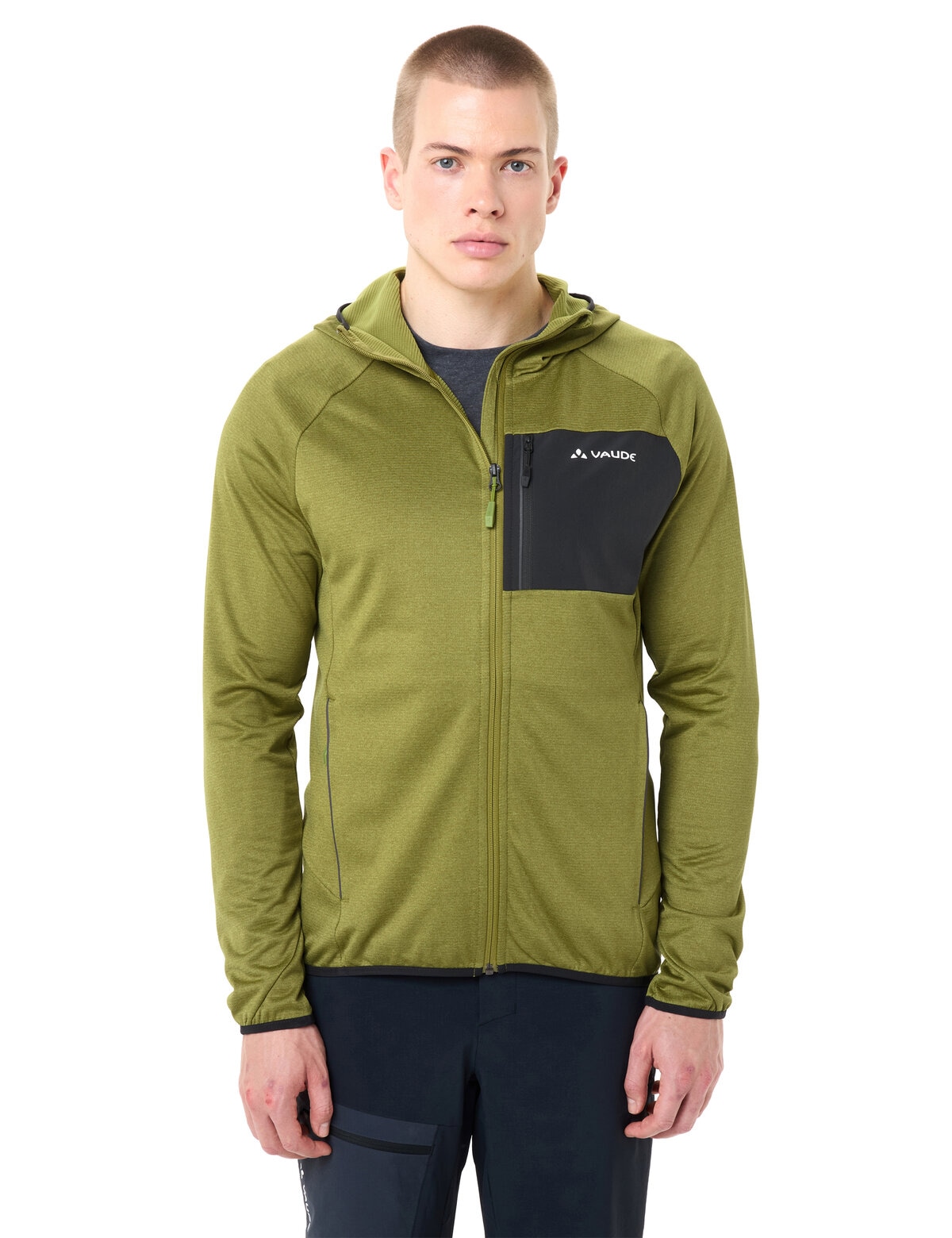 VAUDE Fleecejacke »MEN'S TEKOA FLEECE JACKET II« mit Kapuze für Sport- und Outdoormode, mit Kapuze
