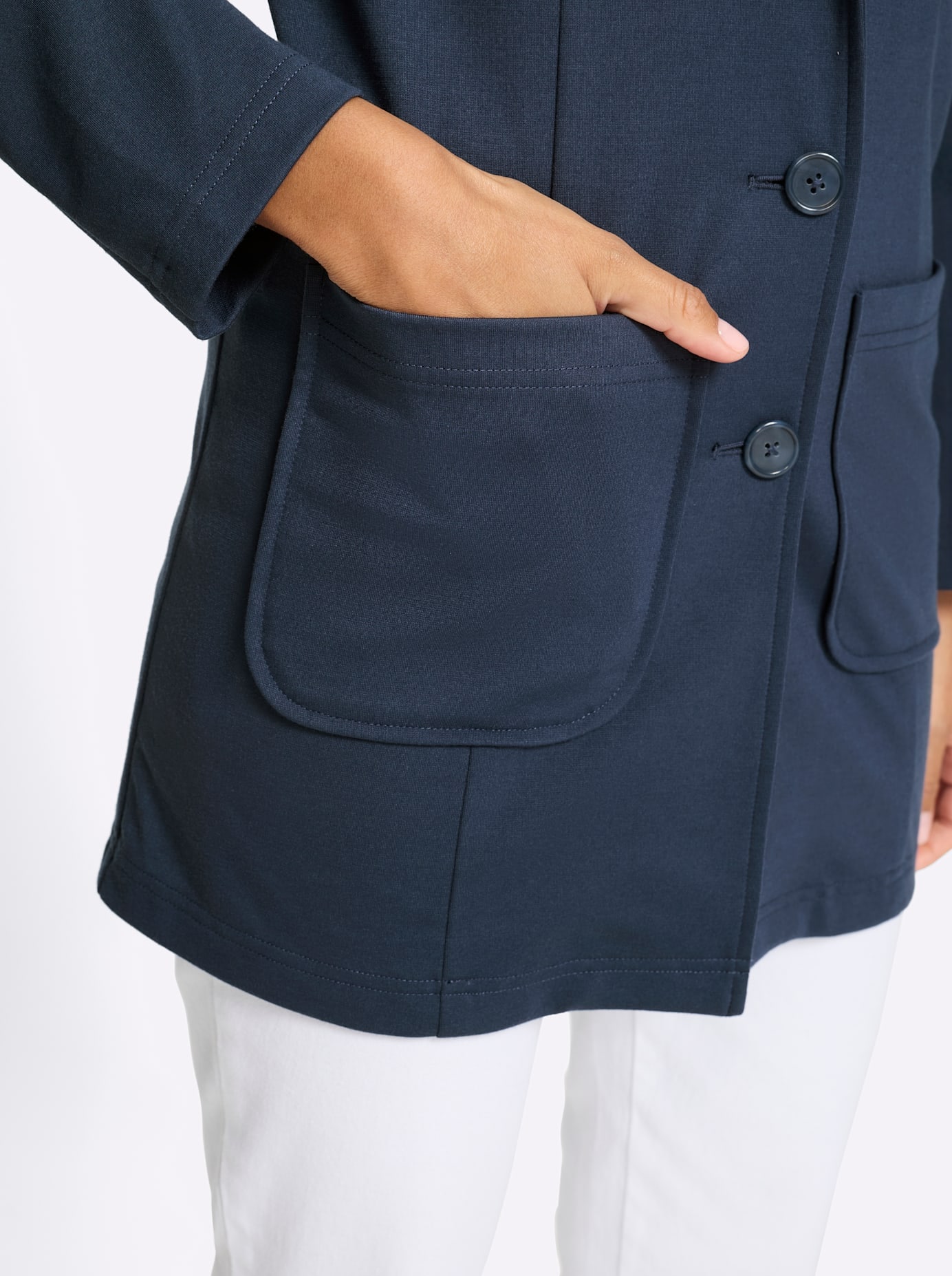 Inspirationen Jackenblazer »Jersey-Blazer«