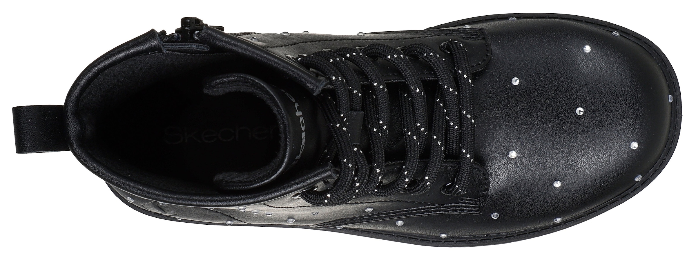 Skechers Schnürstiefel »GRAVLEN HI«  Boots mit Nieten, Größenschablone zum Download