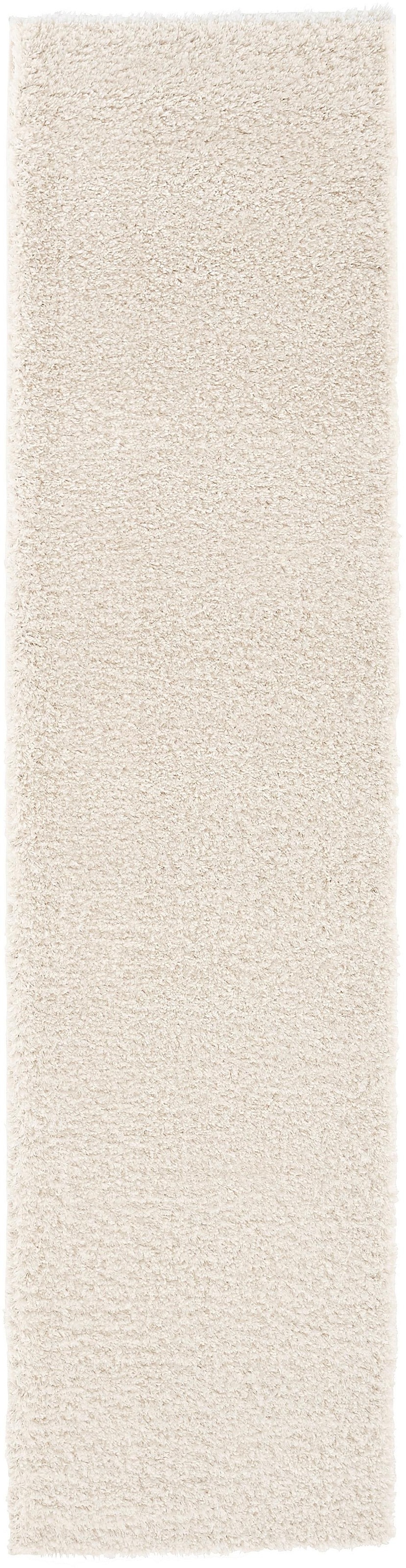 Guido Maria Kretschmer Home&Living Hochflor-Läufer »Cosima«, rechteckig, 30 mm Höhe, Mikrofaser, extra flauschig, weich, pflegeleicht, elegant, Läufer, Uni
