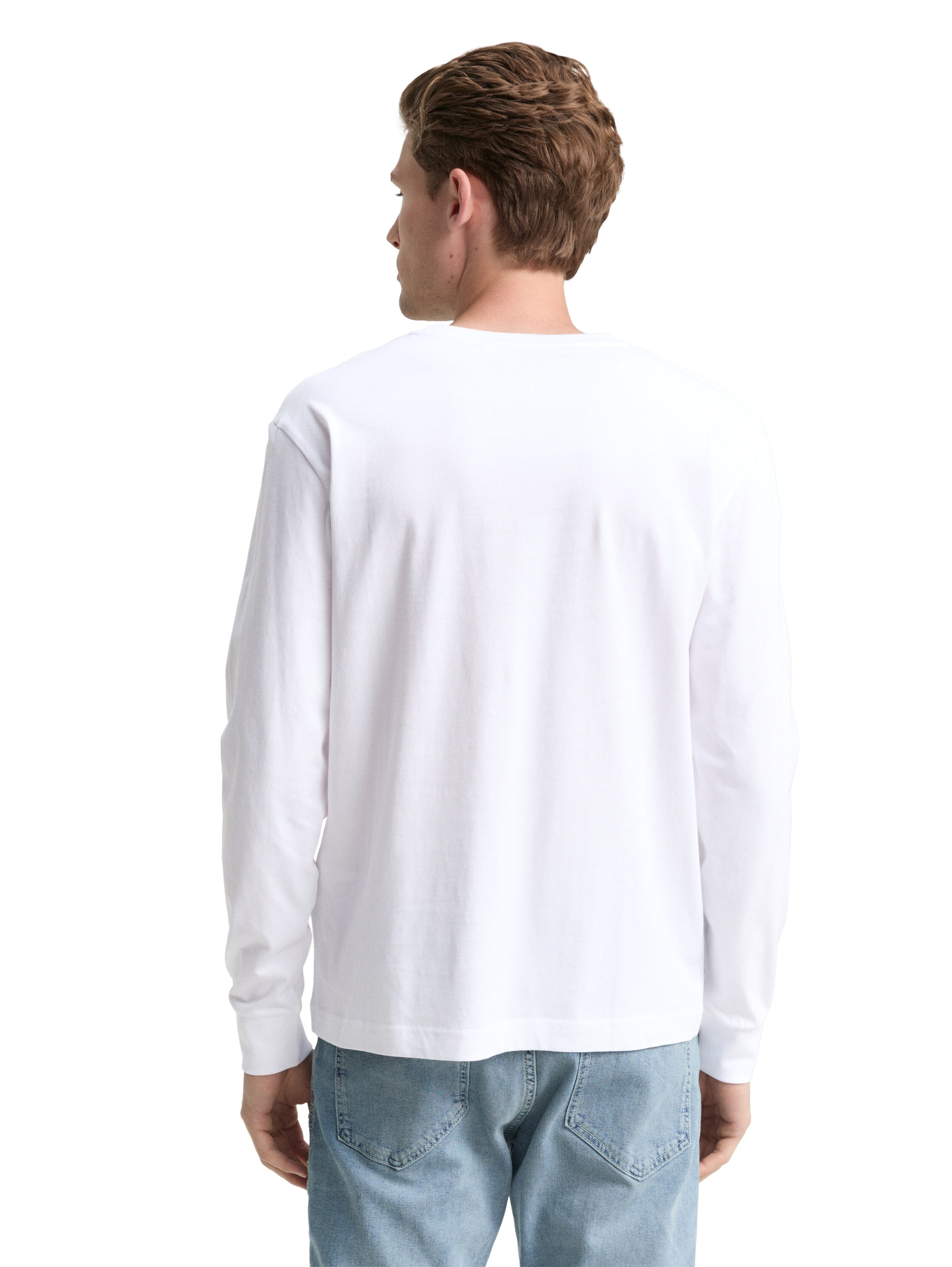 TOM TAILOR Langarmshirt, mit Logo Print