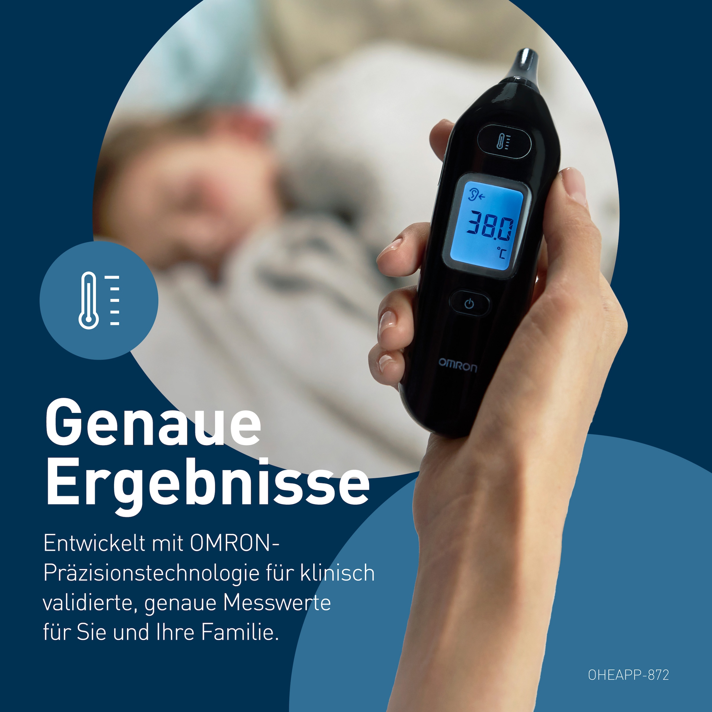 Omron Ohr-Fieberthermometer »Gentle Temp 533«